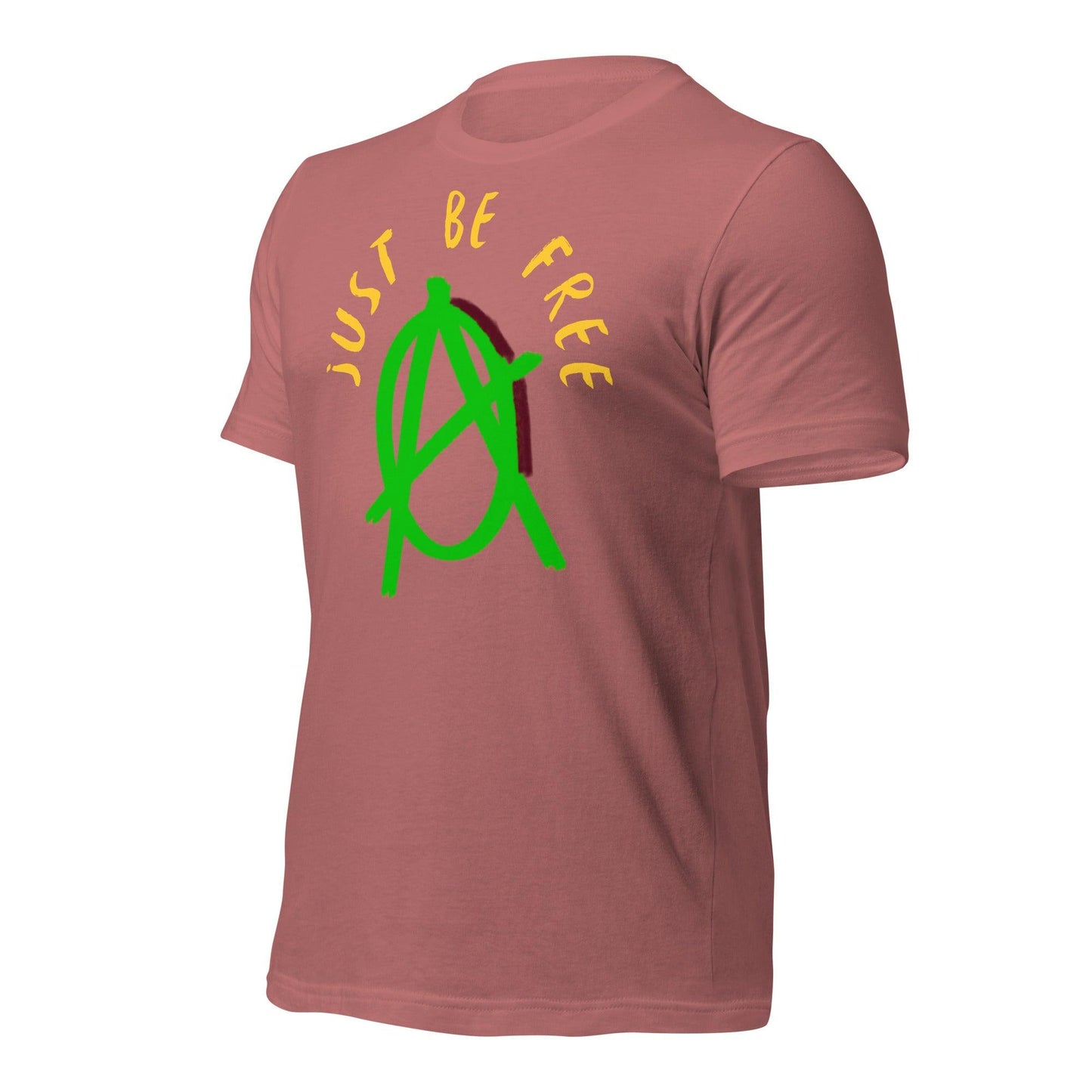 Anarchy Wear "Just Be Free" Green Pastels Unisex t-shirt - AnarchyWear