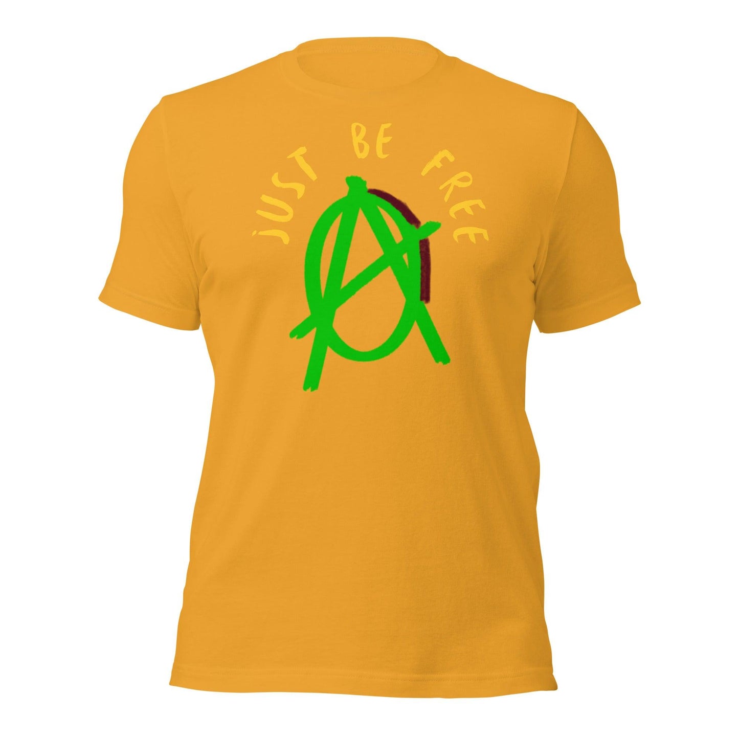 Anarchy Wear "Just Be Free" Green Pastels Unisex t-shirt - AnarchyWear