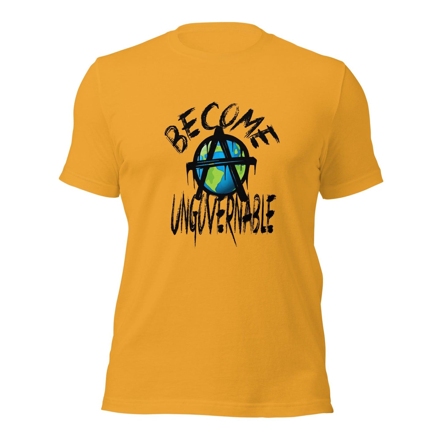 "Become Ungovernable" By @DigitalDuelist Unisex t-shirt - AnarchyWear