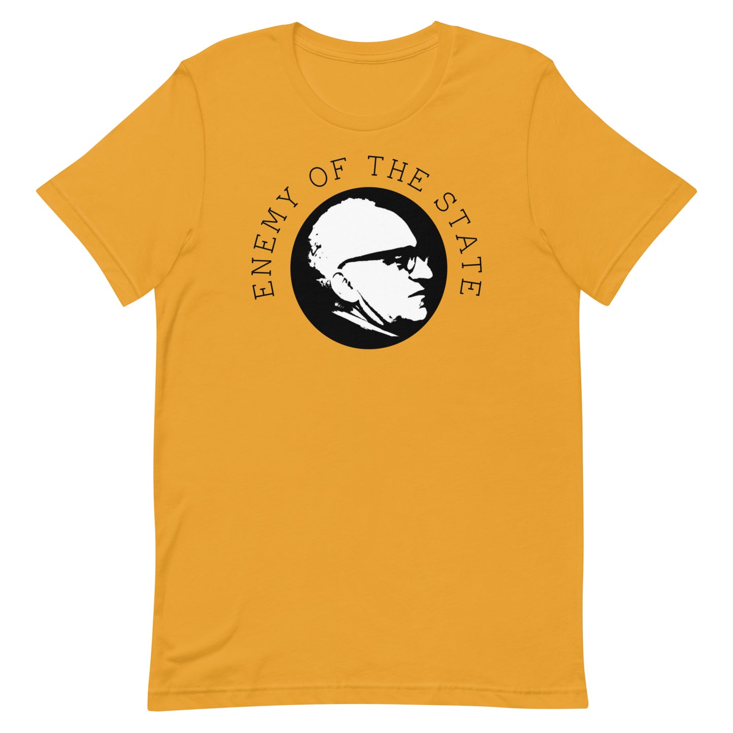 Anarchy Wear Black on Pastels "Enemy of The State" Unisex t-shirt