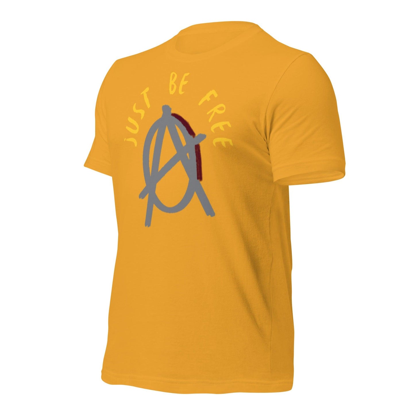 Anarchy Wear "Just Be Free" Grey Pastels Unisex t-shirt - AnarchyWear