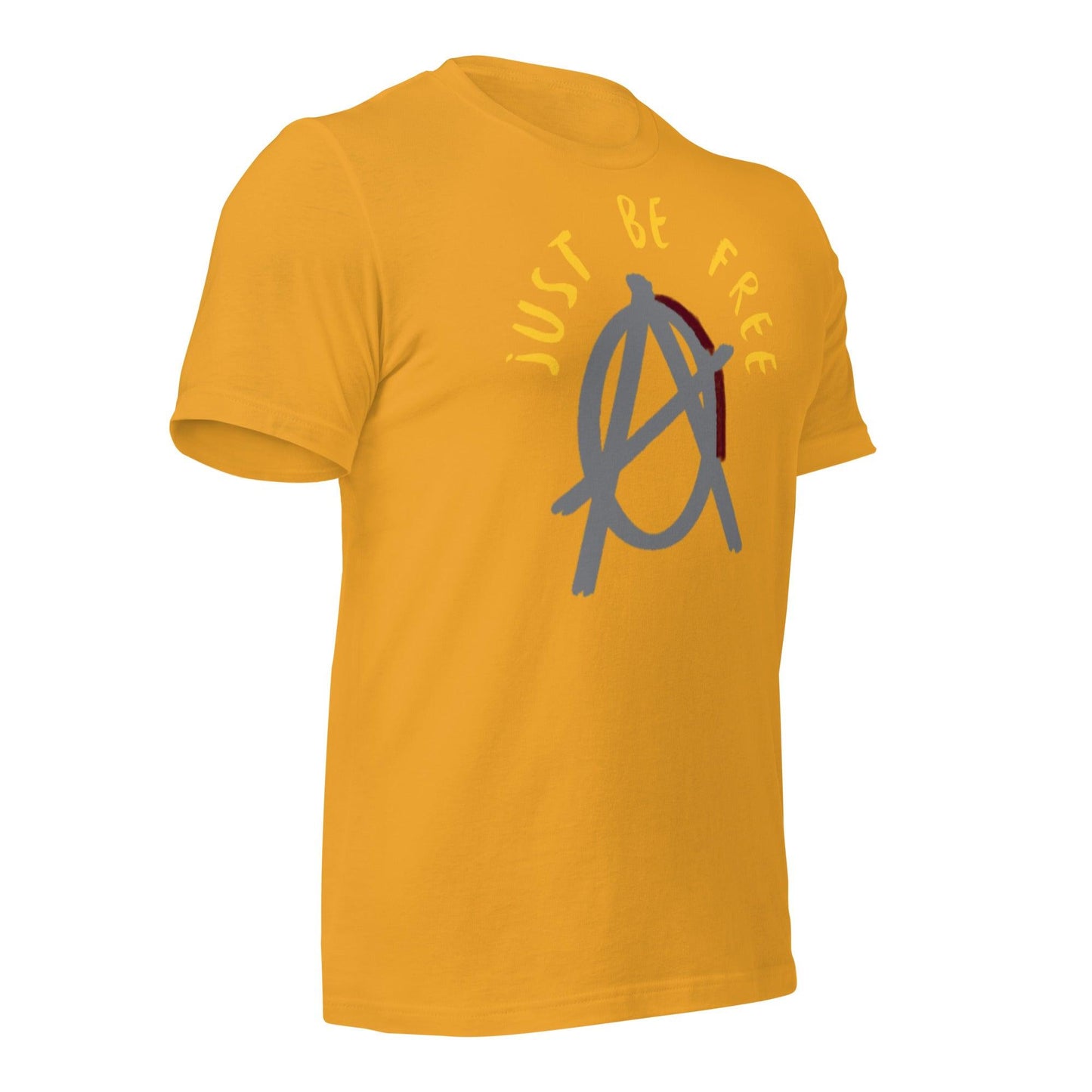 Anarchy Wear "Just Be Free" Grey Pastels Unisex t-shirt - AnarchyWear