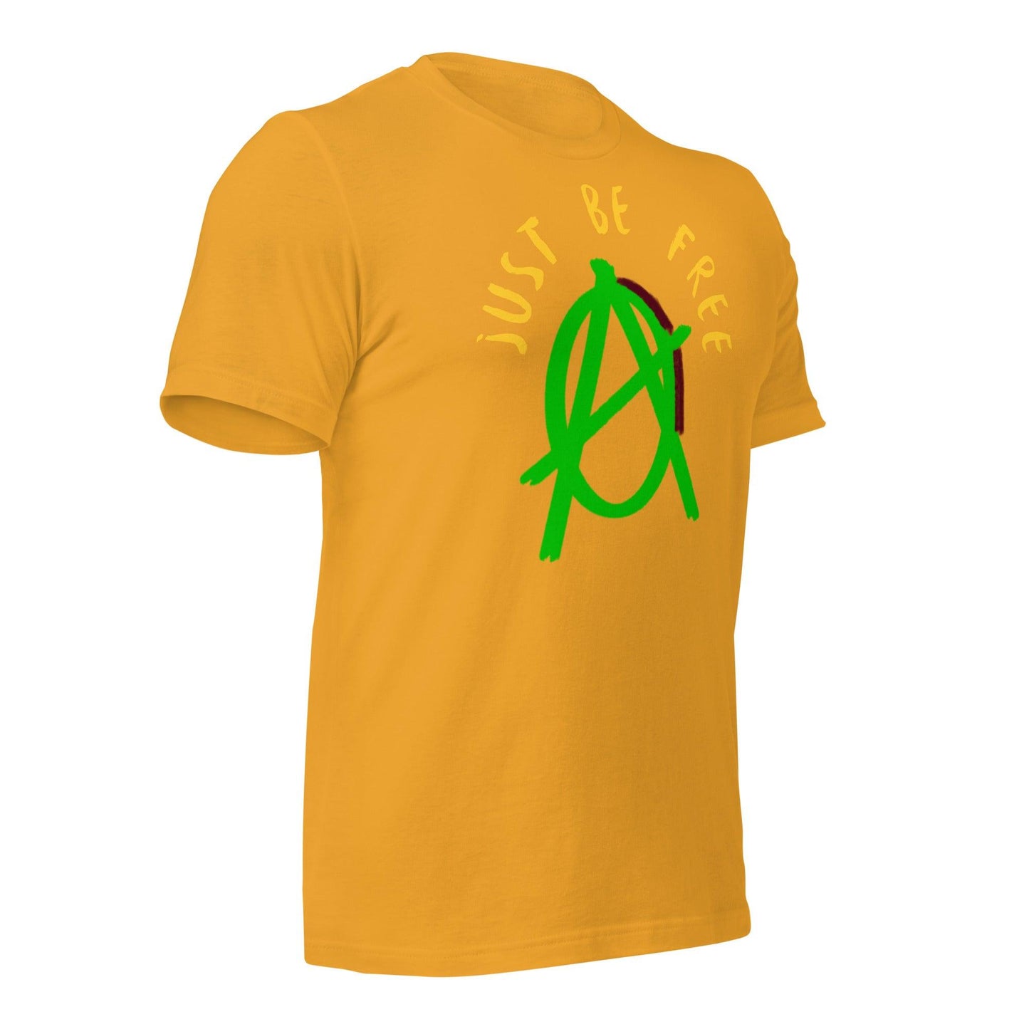 Anarchy Wear "Just Be Free" Green Pastels Unisex t-shirt - AnarchyWear