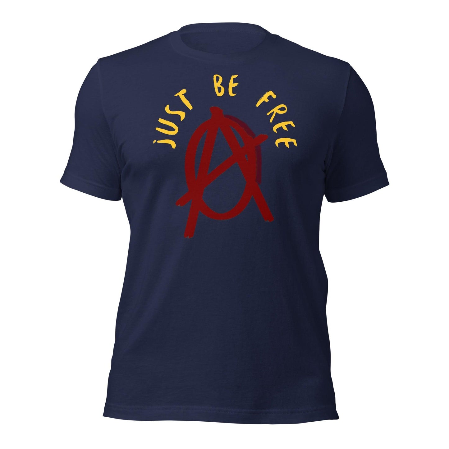 Anarchy Wear "Just Be Free" Red Unisex t-shirt - AnarchyWear