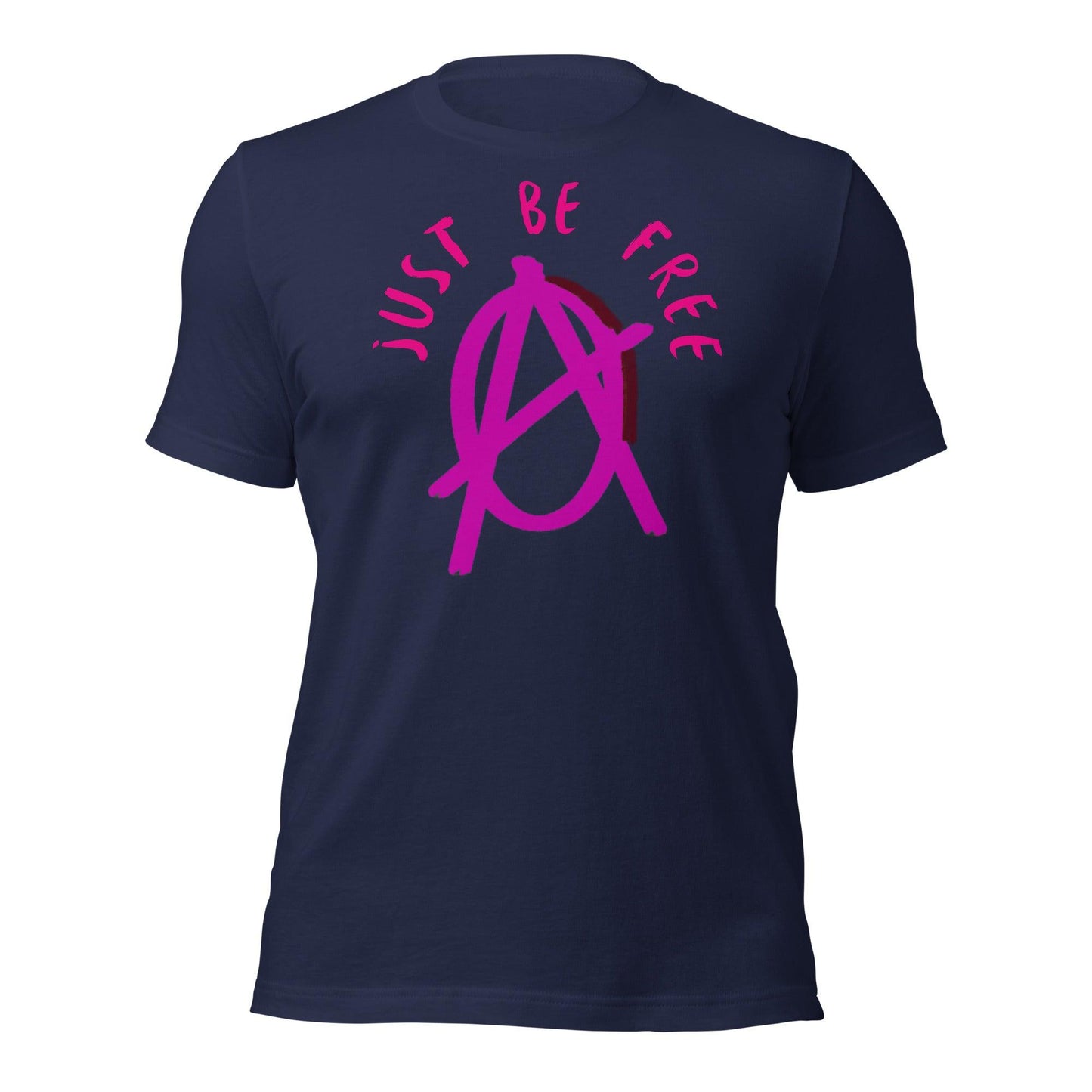 Anarchy Wear "Just Be Free" Pink Unisex t-shirt - AnarchyWear