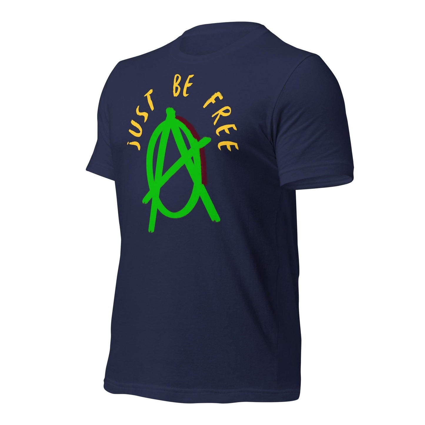 Anarchy Wear "Just Be Free" Green Unisex t-shirt - AnarchyWear