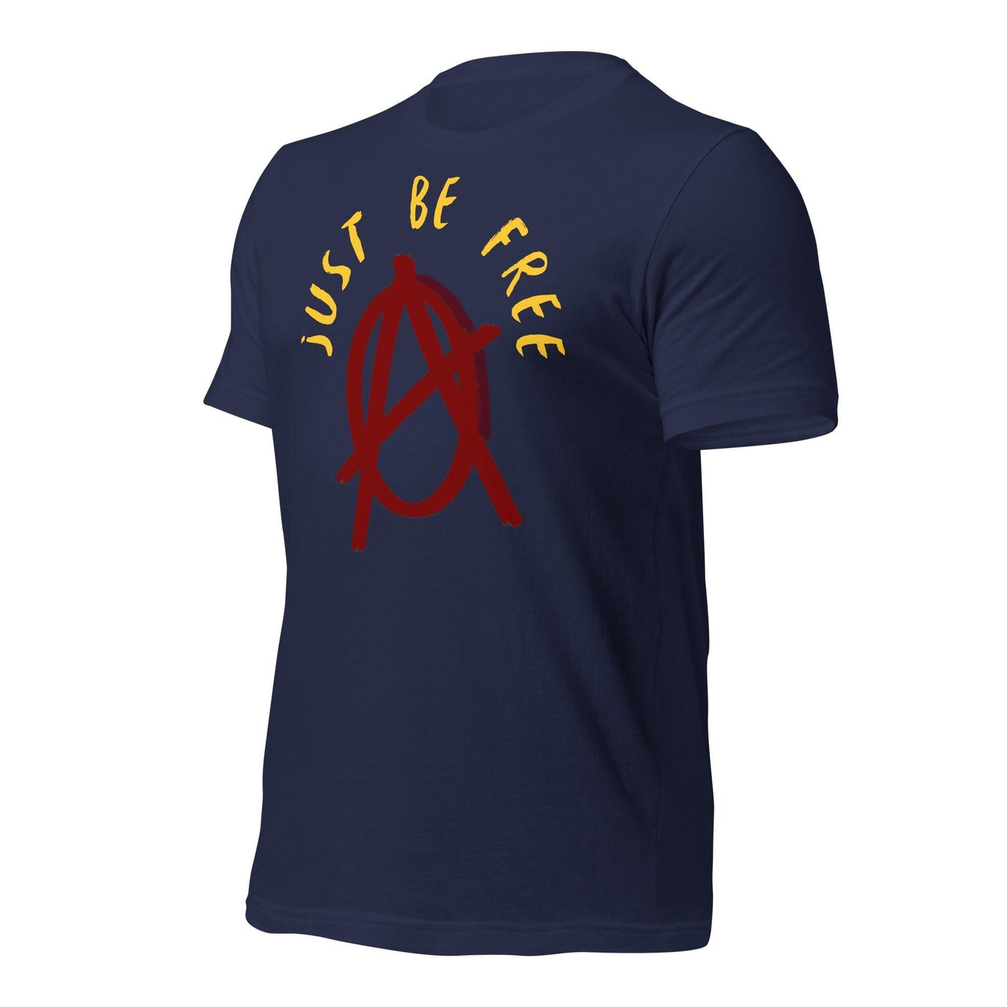 Anarchy Wear "Just Be Free" Red Unisex t-shirt - AnarchyWear