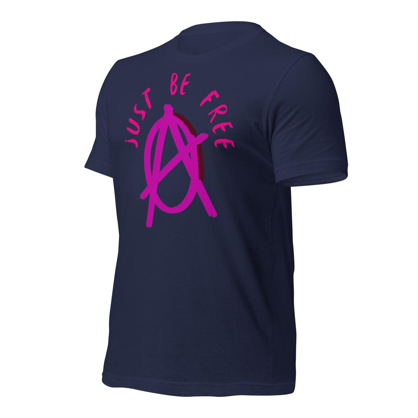Anarchy Wear "Just Be Free" Pink Unisex t-shirt - AnarchyWear