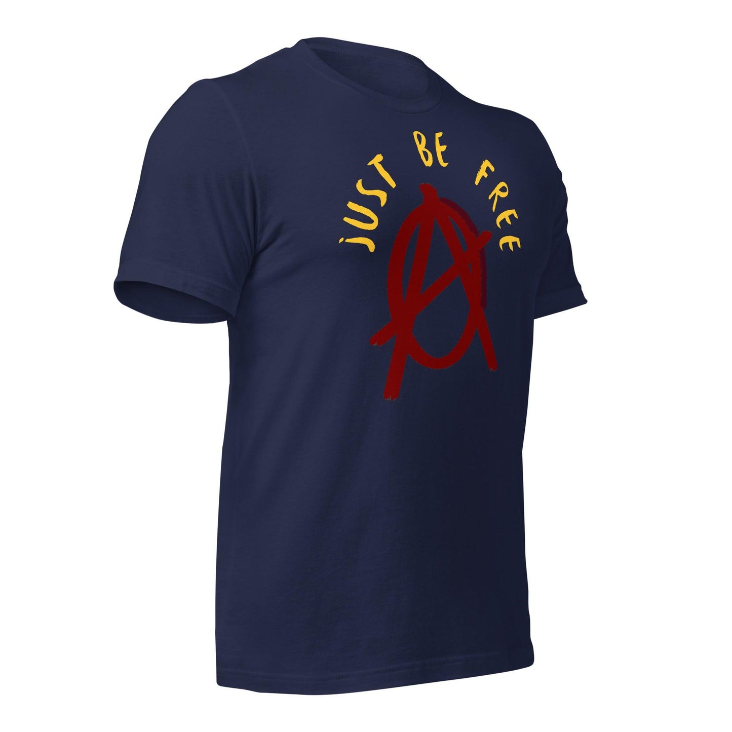 Anarchy Wear "Just Be Free" Red Unisex t-shirt - AnarchyWear