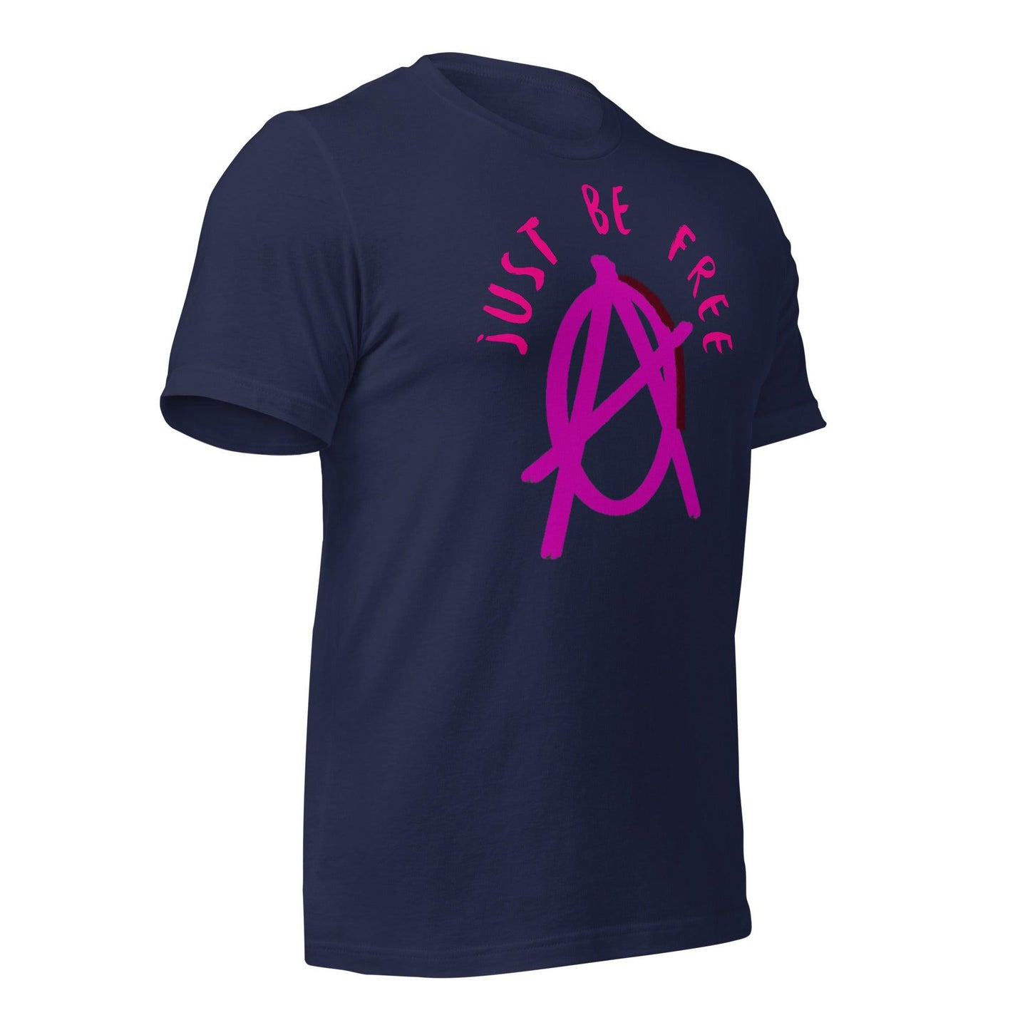 Anarchy Wear "Just Be Free" Pink Unisex t-shirt - AnarchyWear