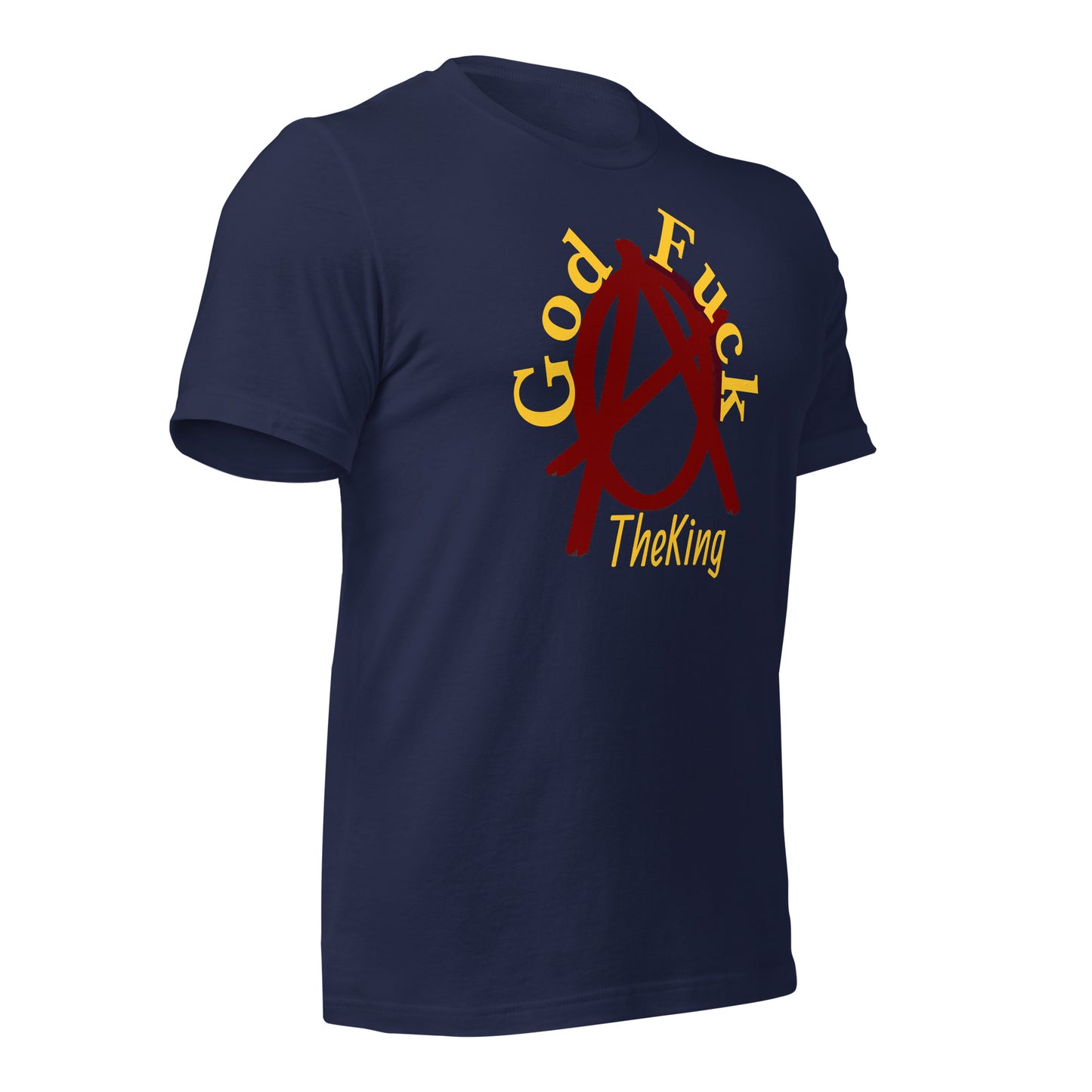 Anarchy Wear Red "God Fuck The King!" Unisex t-shirt