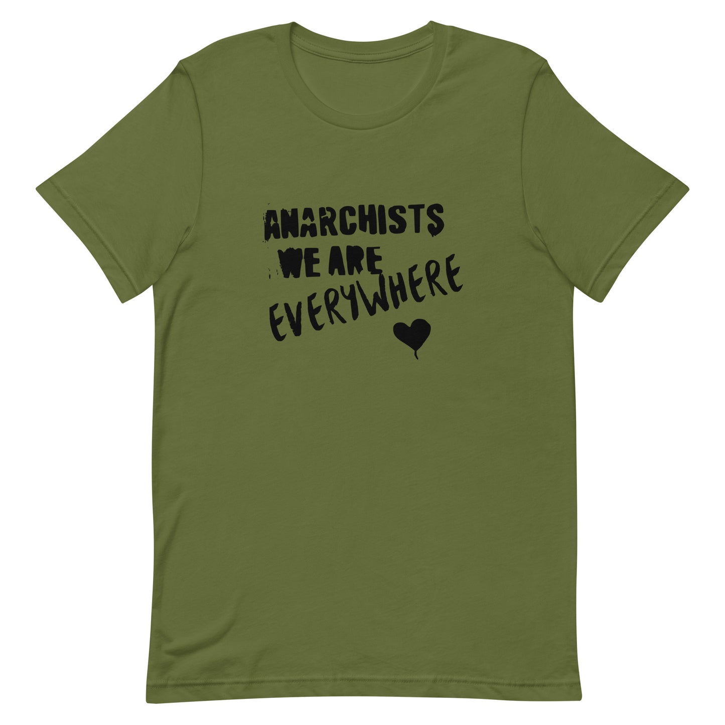 Anarchy Wear "We Are Every Where" Black Unisex t-shirt