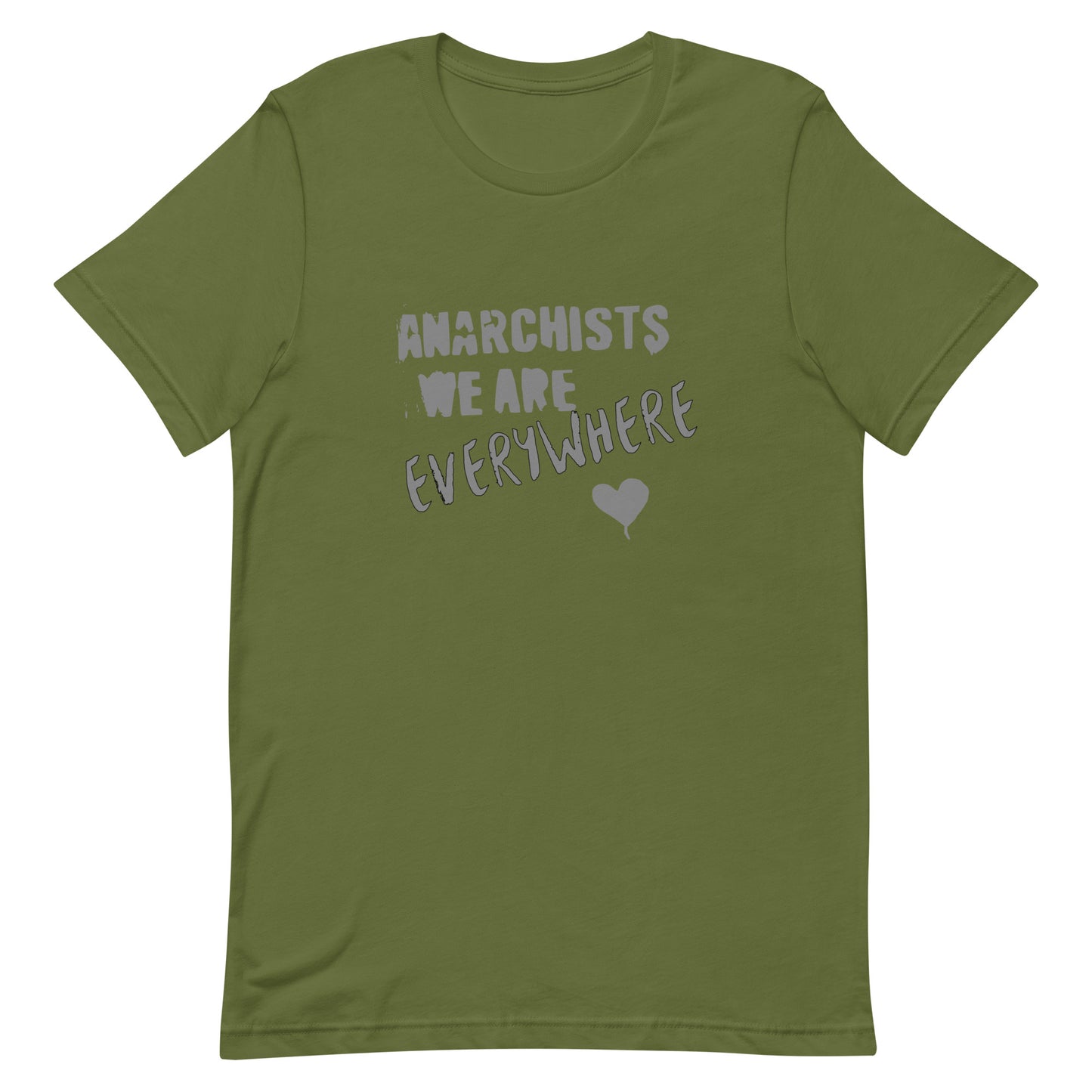 Anarchy Wear "We Are Every Where" Agora Grey Unisex t-shirt