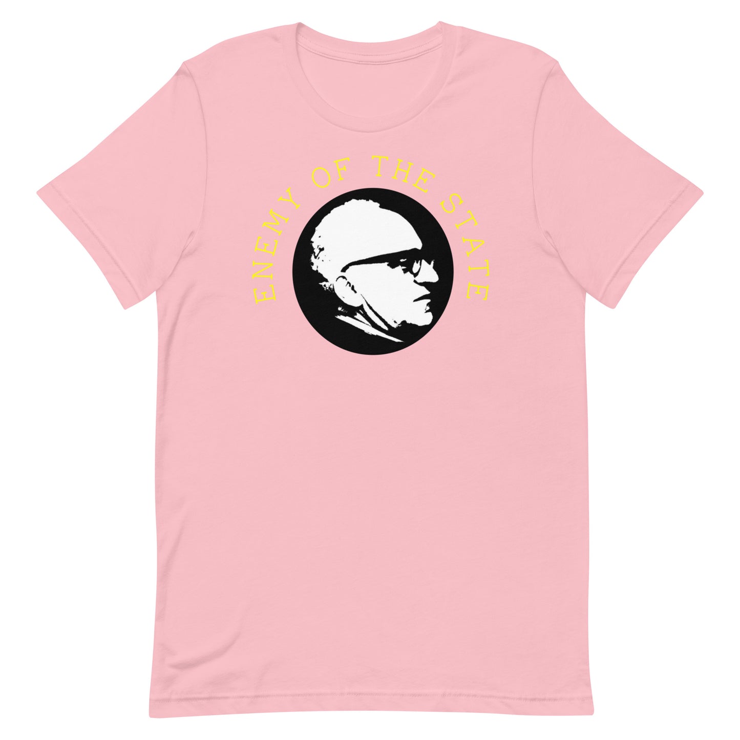 Anarchy Wear Gold on Pastels "Enemy of The State" Unisex t-shirt