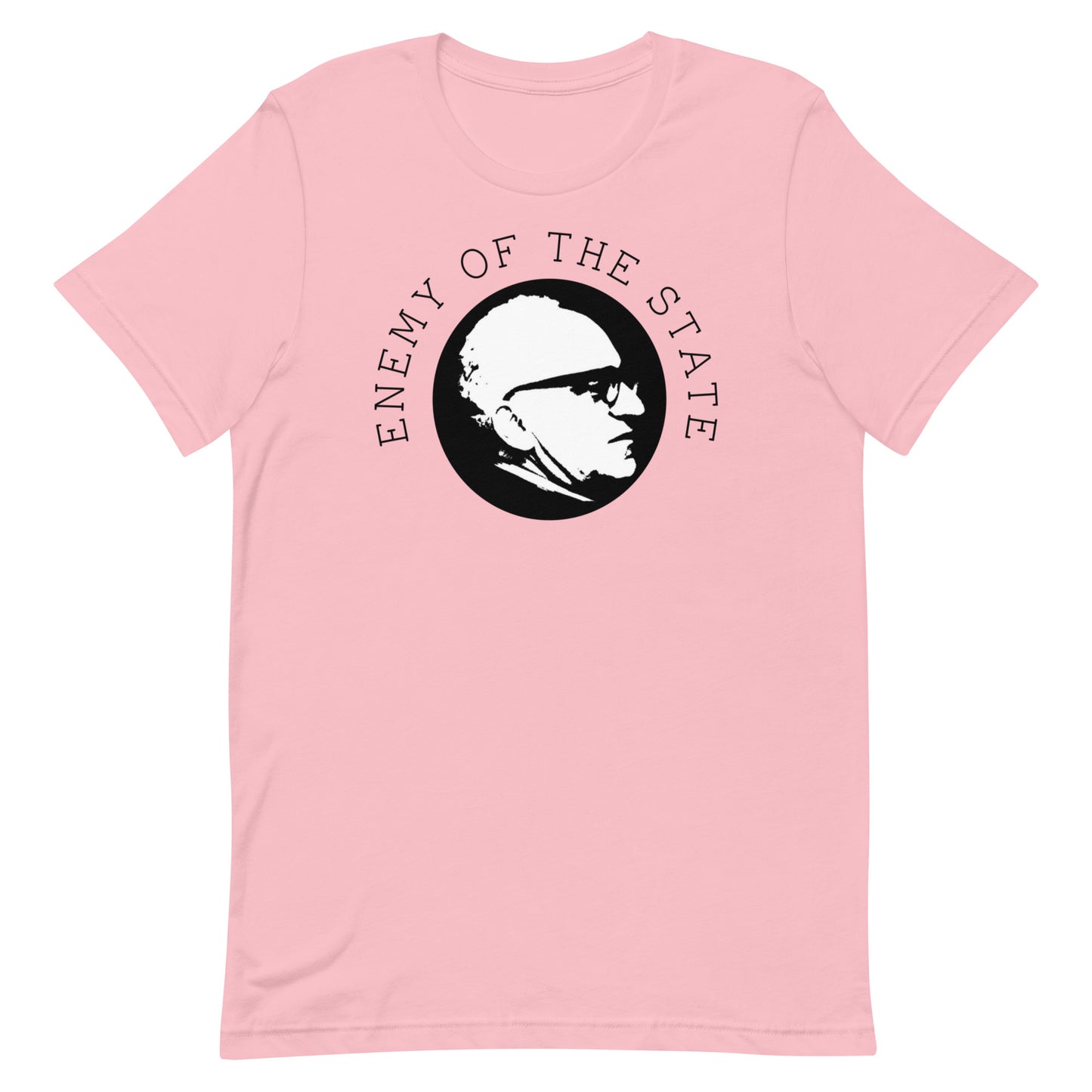 Anarchy Wear Black on Pastels "Enemy of The State" Unisex t-shirt