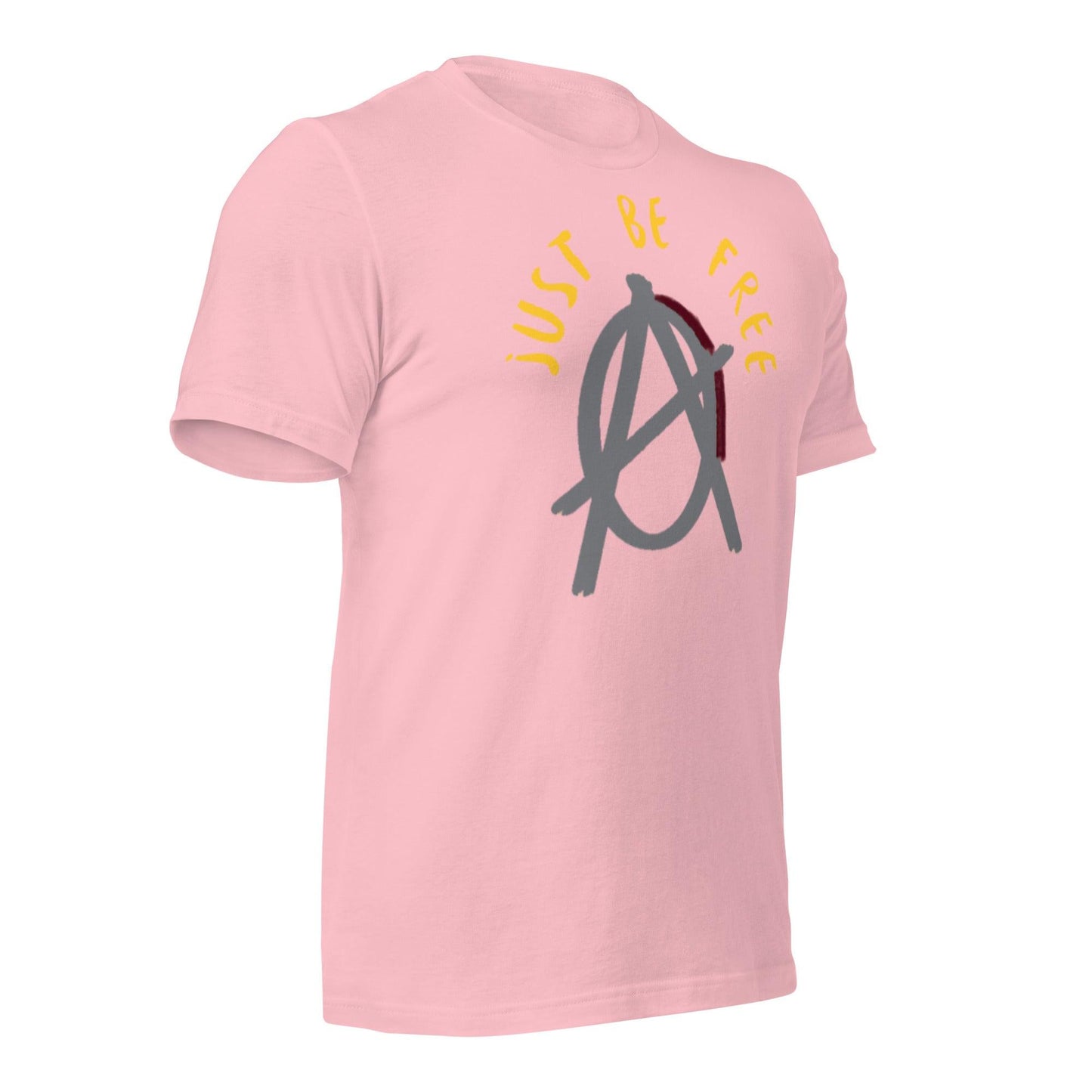 Anarchy Wear "Just Be Free" Grey Pastels Unisex t-shirt - AnarchyWear