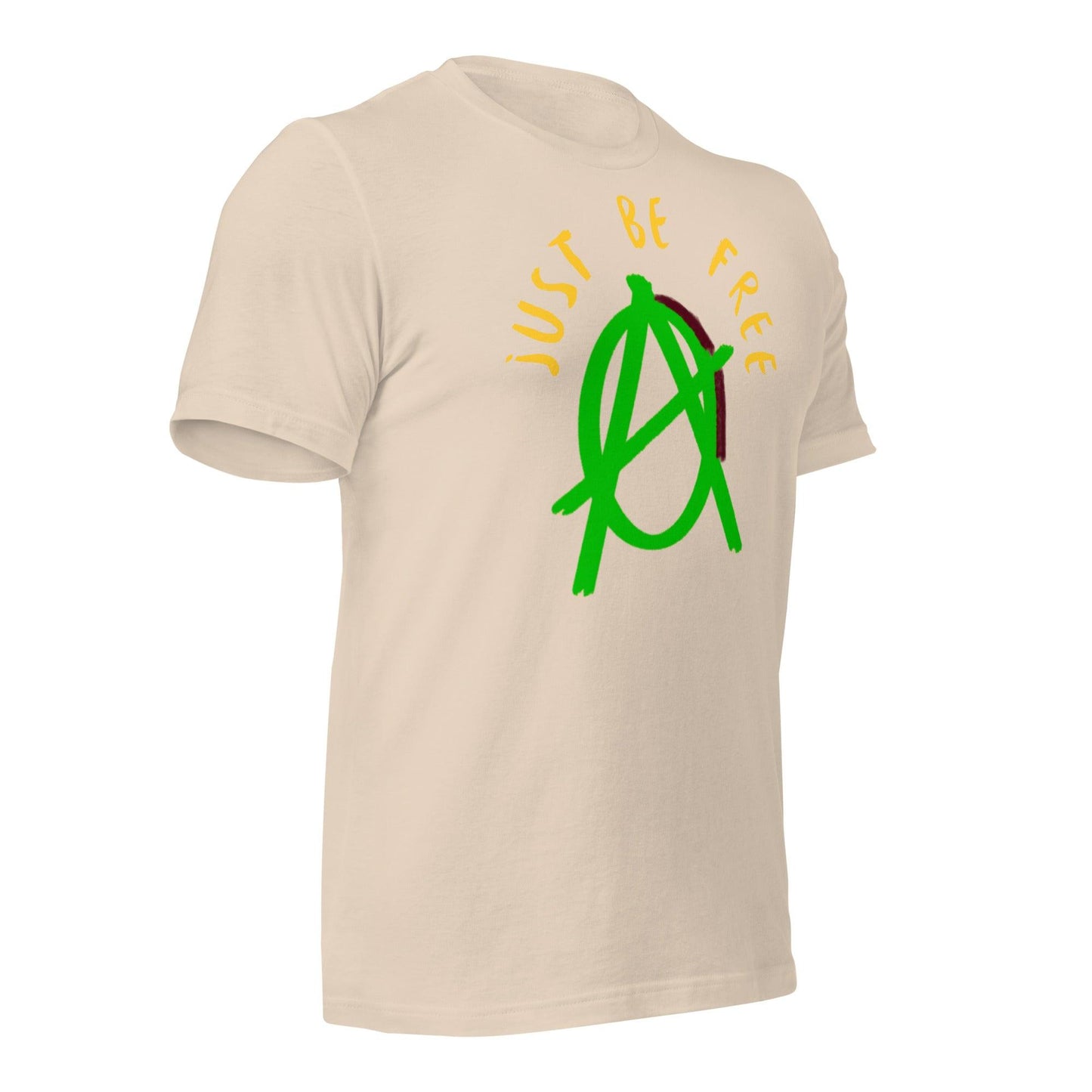 Anarchy Wear "Just Be Free" Green Pastels Unisex t-shirt - AnarchyWear
