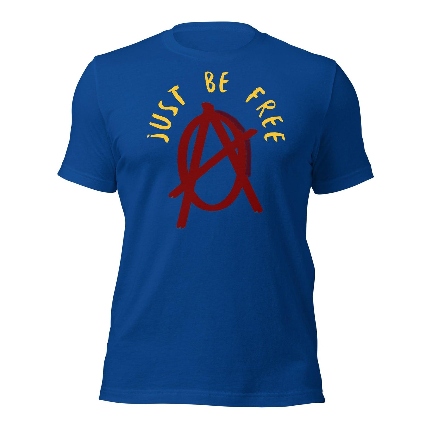 Anarchy Wear "Just Be Free" Red Unisex t-shirt - AnarchyWear