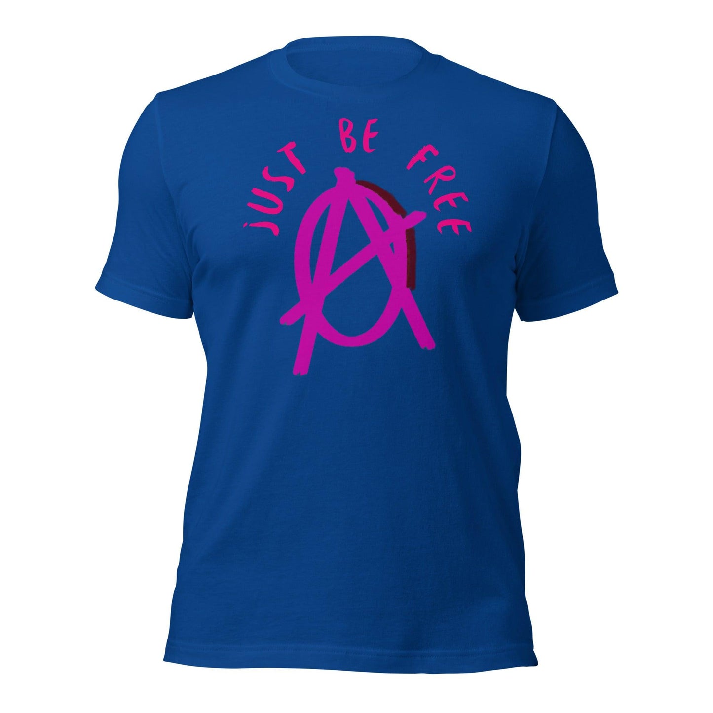 Anarchy Wear "Just Be Free" Pink Unisex t-shirt - AnarchyWear