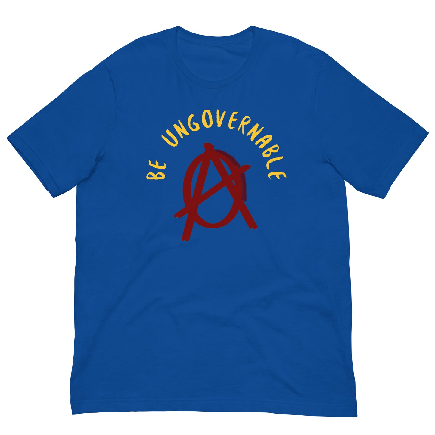 Anarchy Wear "Be Ungovernable" Red Unisex t-shirt