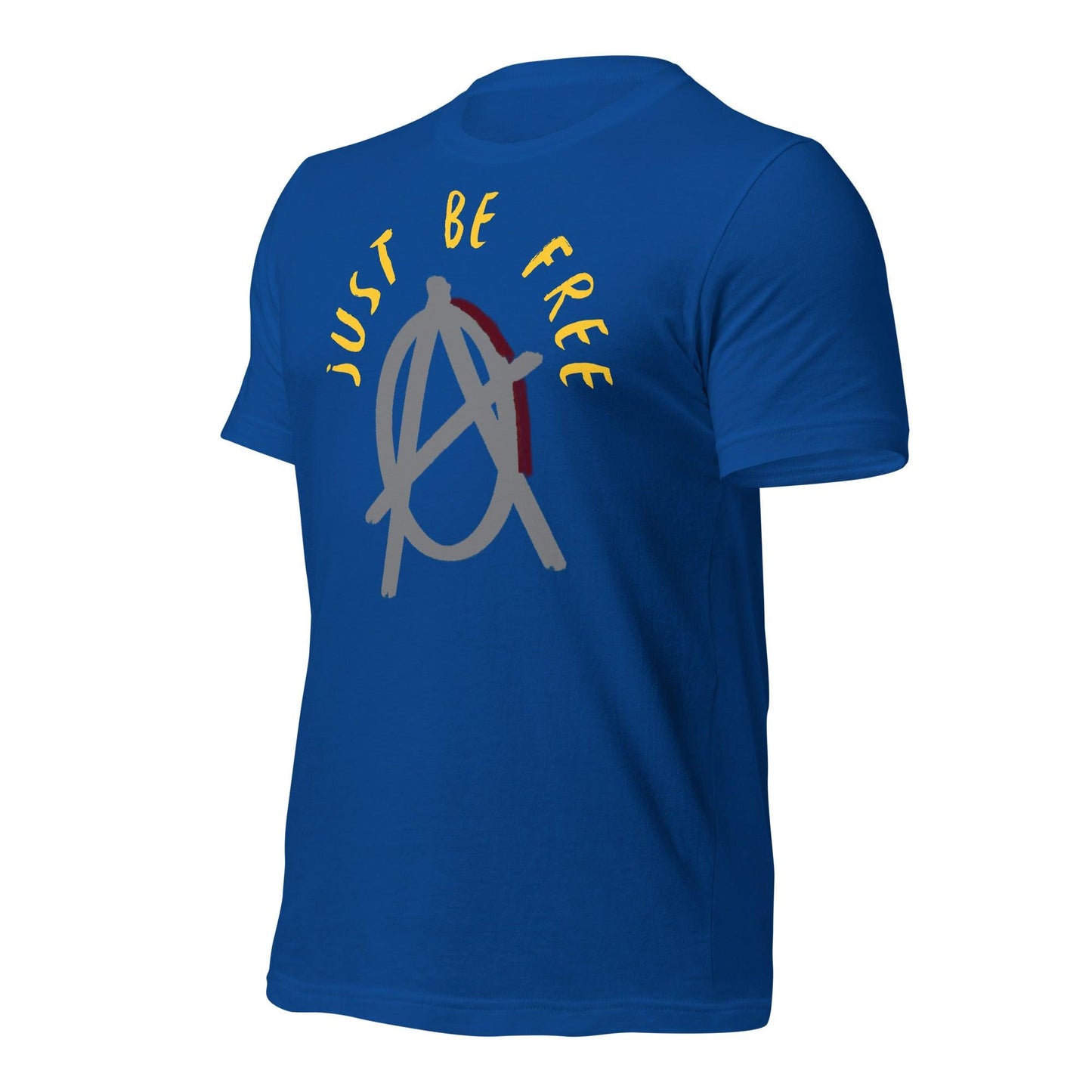 Anarchy Wear "Just Be Free" Agora Grey Unisex t-shirt - AnarchyWear