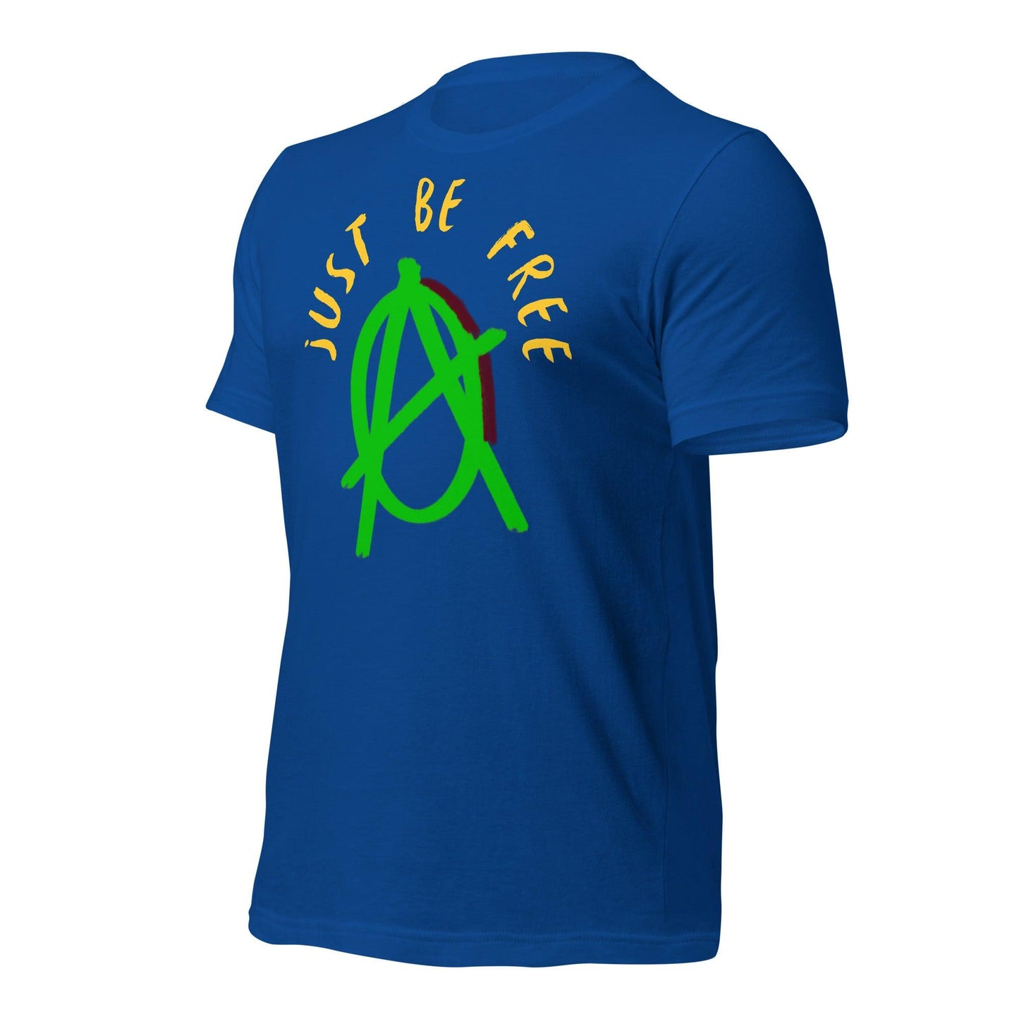 Anarchy Wear "Just Be Free" Green Unisex t-shirt - AnarchyWear