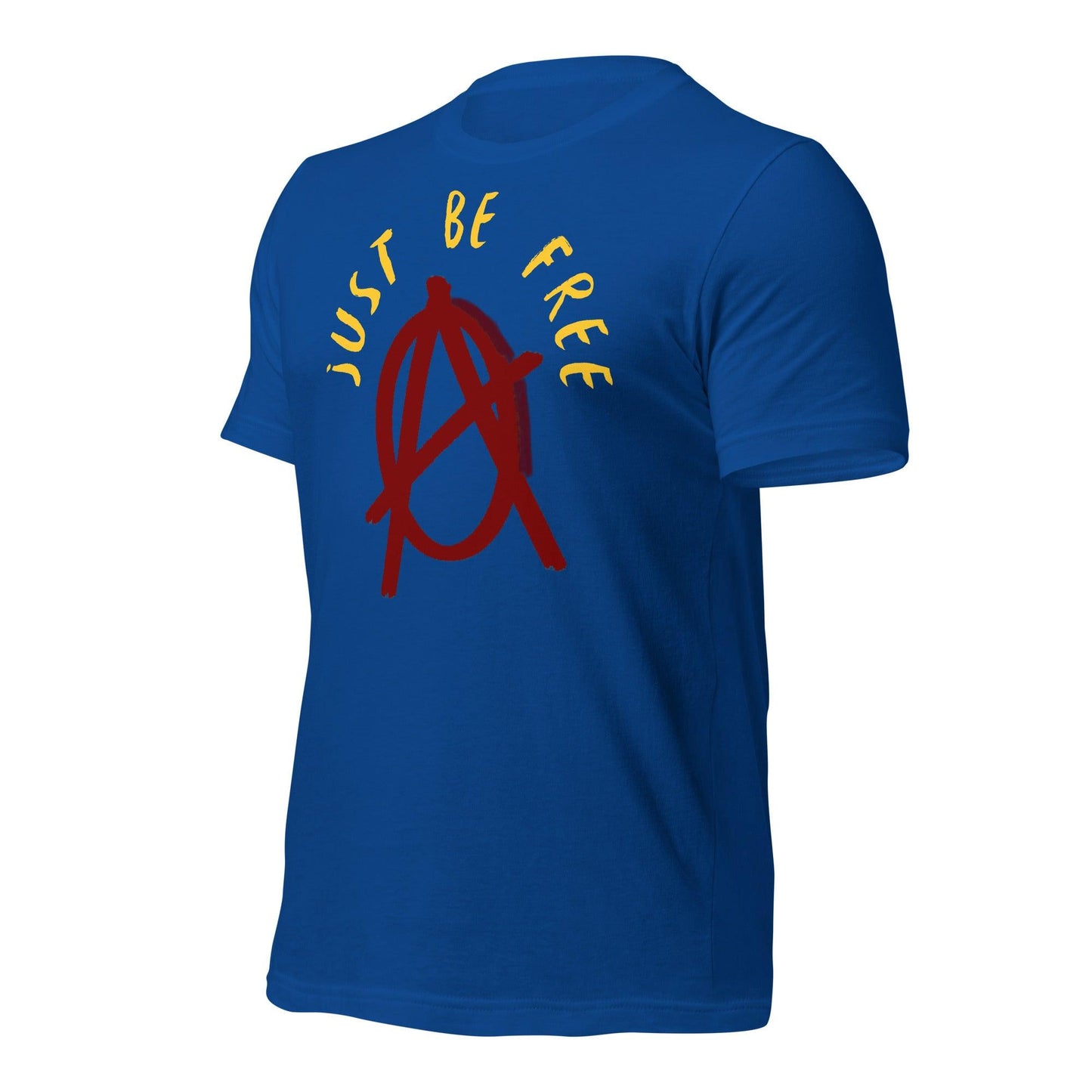 Anarchy Wear "Just Be Free" Red Unisex t-shirt - AnarchyWear