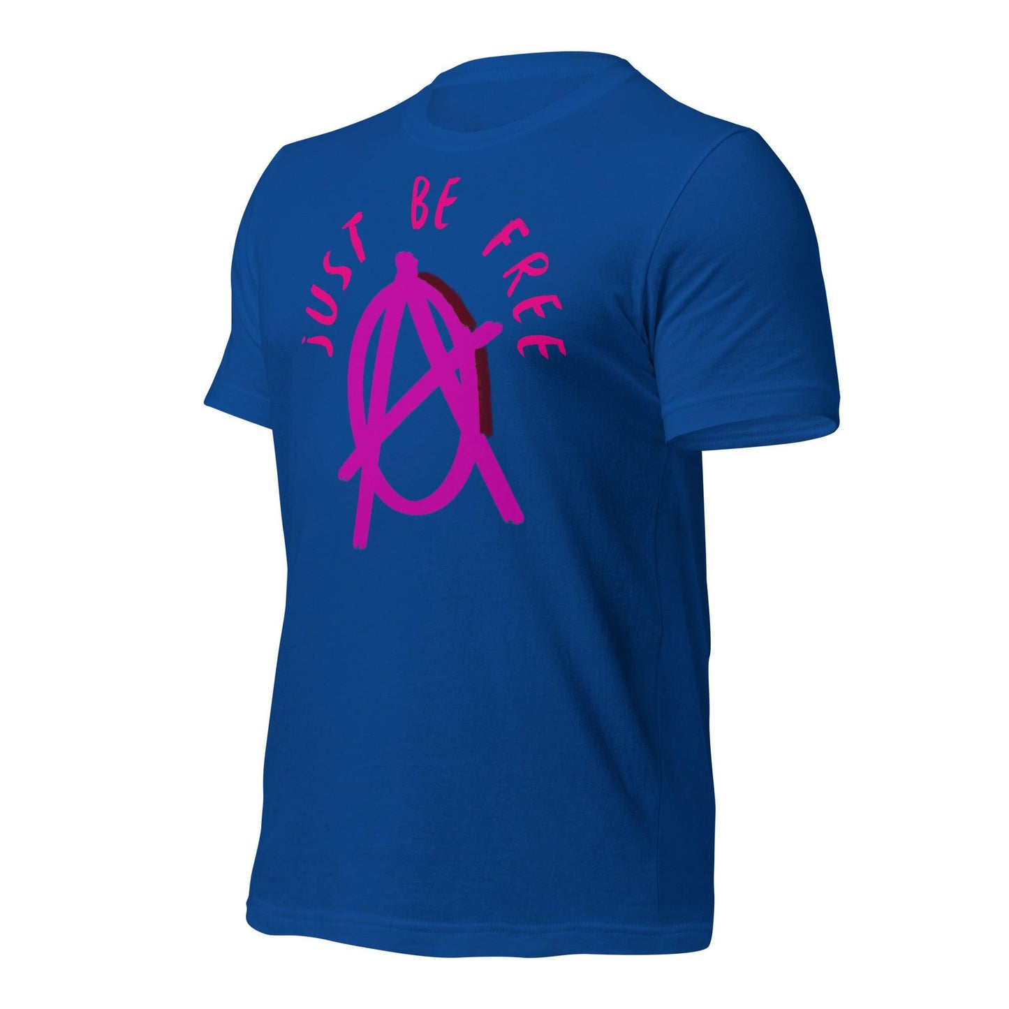Anarchy Wear "Just Be Free" Pink Unisex t-shirt - AnarchyWear