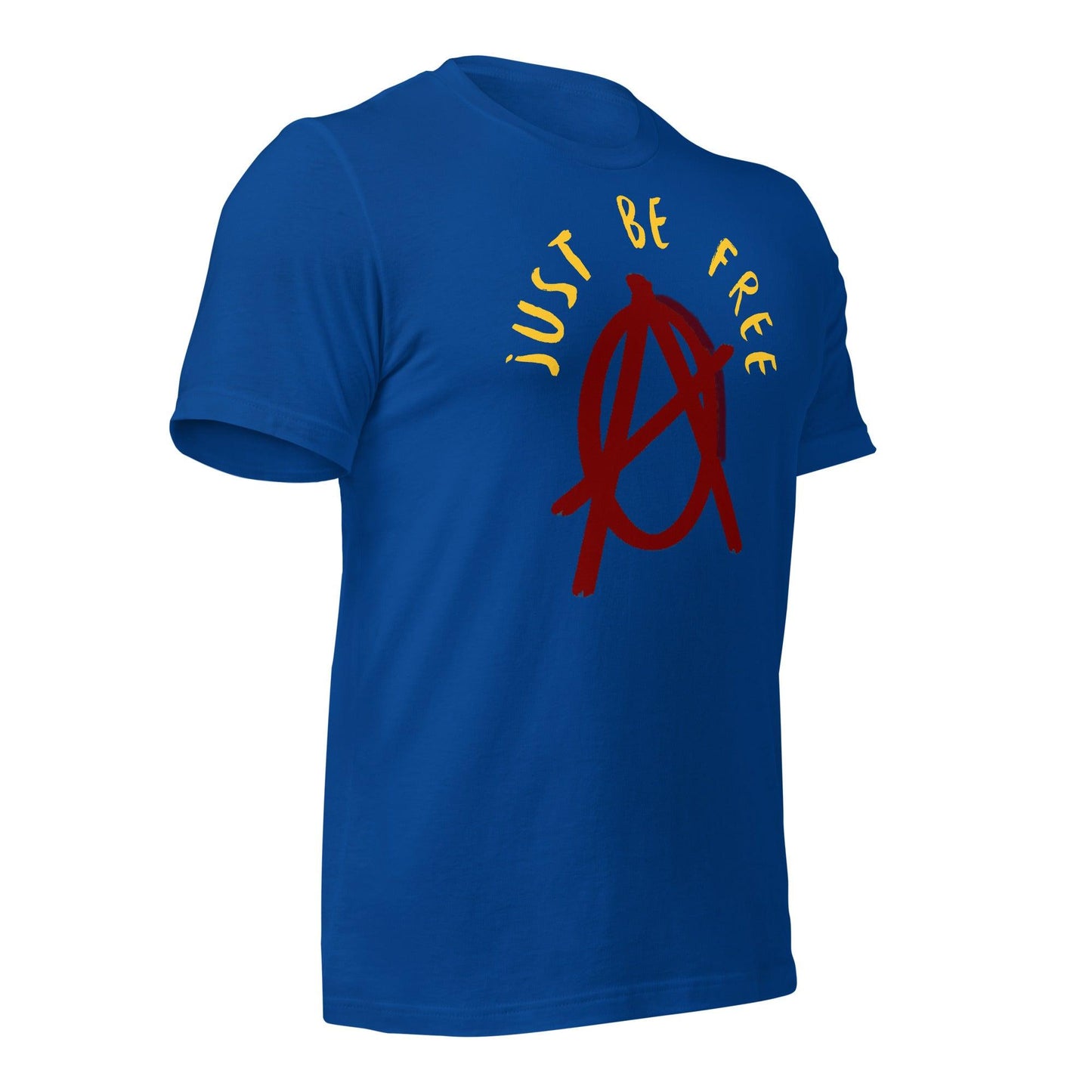 Anarchy Wear "Just Be Free" Red Unisex t-shirt - AnarchyWear