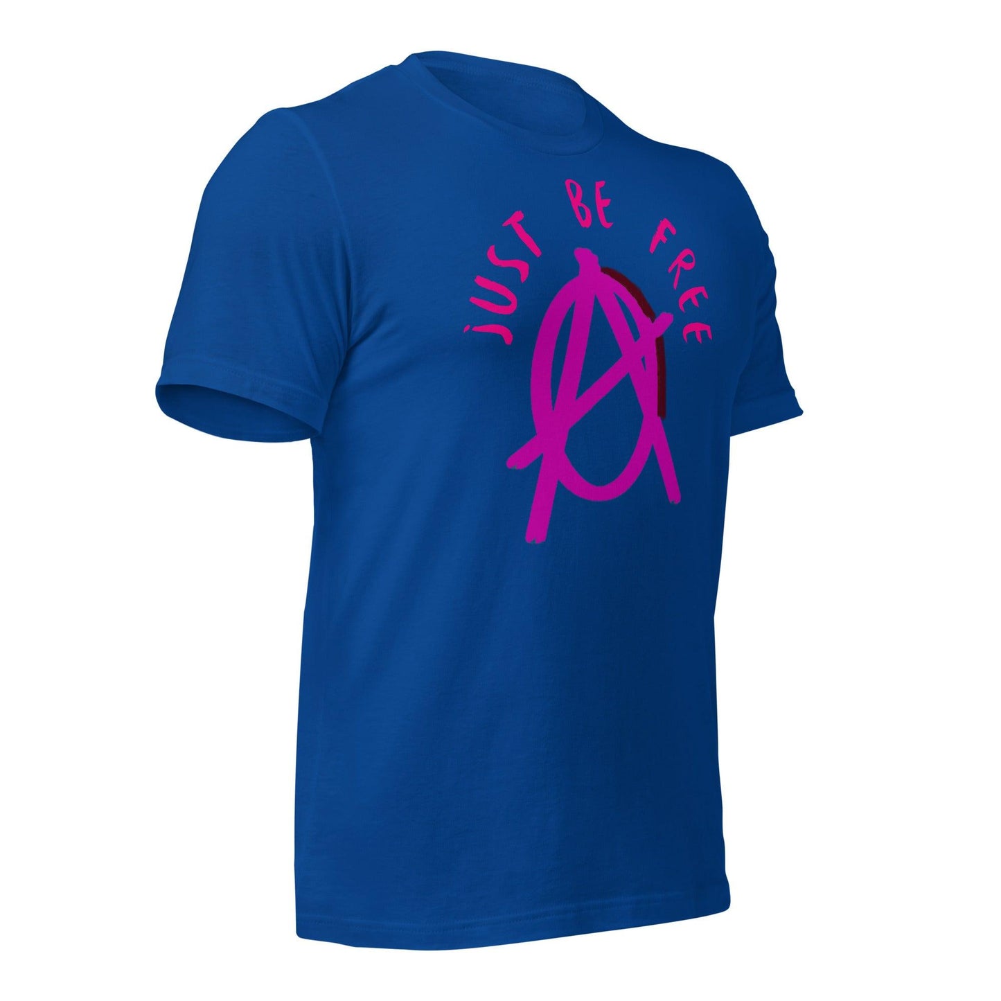 Anarchy Wear "Just Be Free" Pink Unisex t-shirt - AnarchyWear