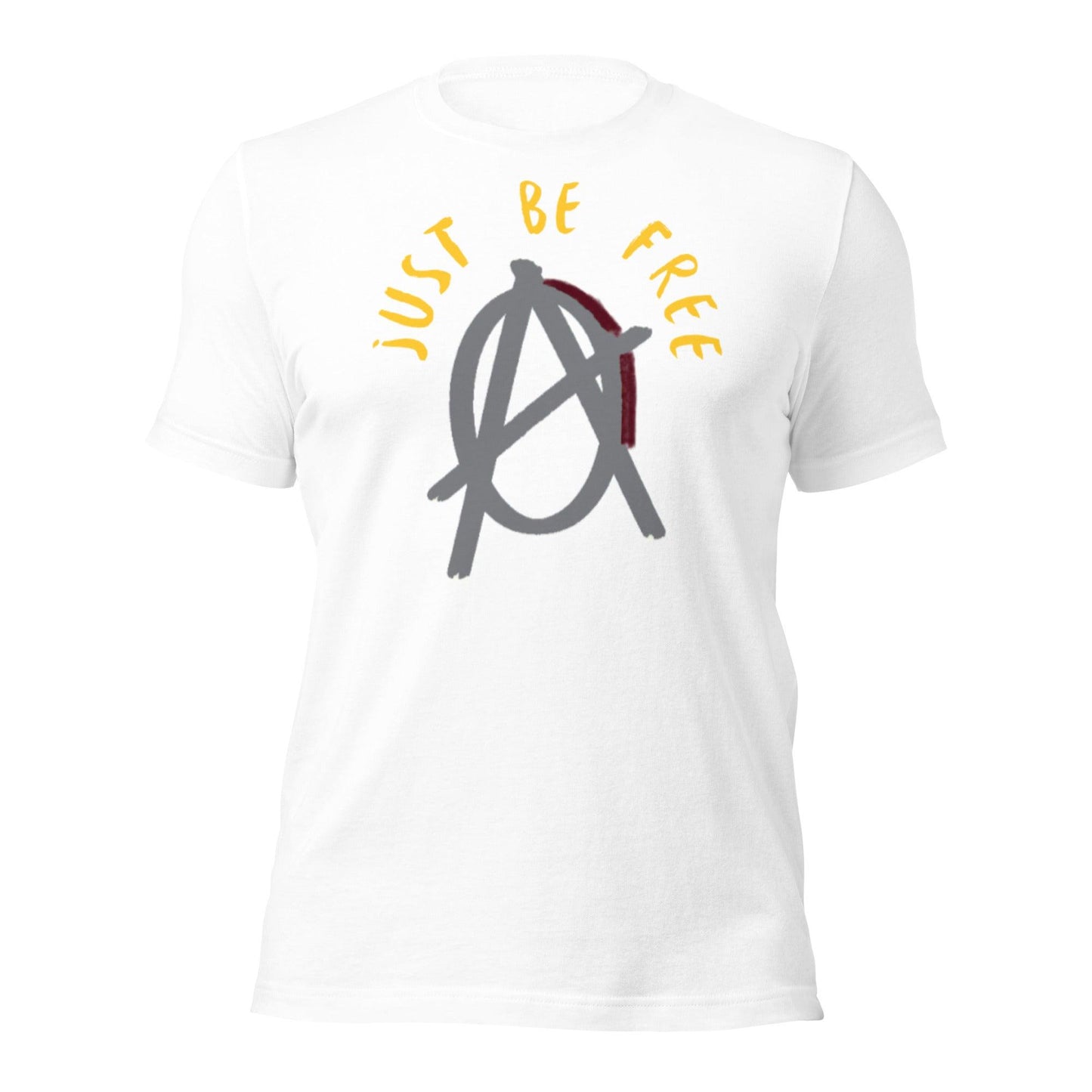 Anarchy Wear "Just Be Free" Grey Pastels Unisex t-shirt - AnarchyWear