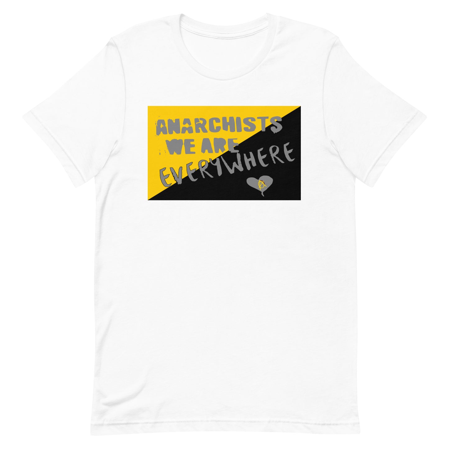 Anarchy Wear "We Are Every Where" Pastels Unisex t-shirt