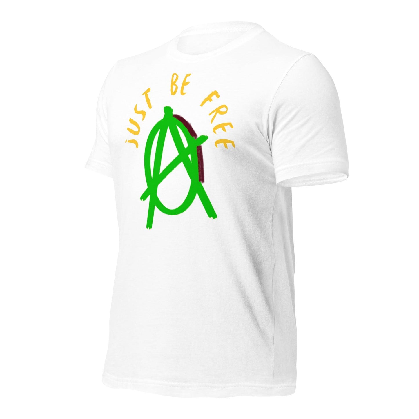 Anarchy Wear "Just Be Free" Green Pastels Unisex t-shirt - AnarchyWear