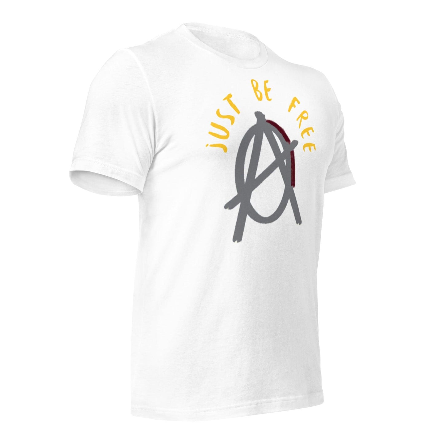 Anarchy Wear "Just Be Free" Grey Pastels Unisex t-shirt - AnarchyWear