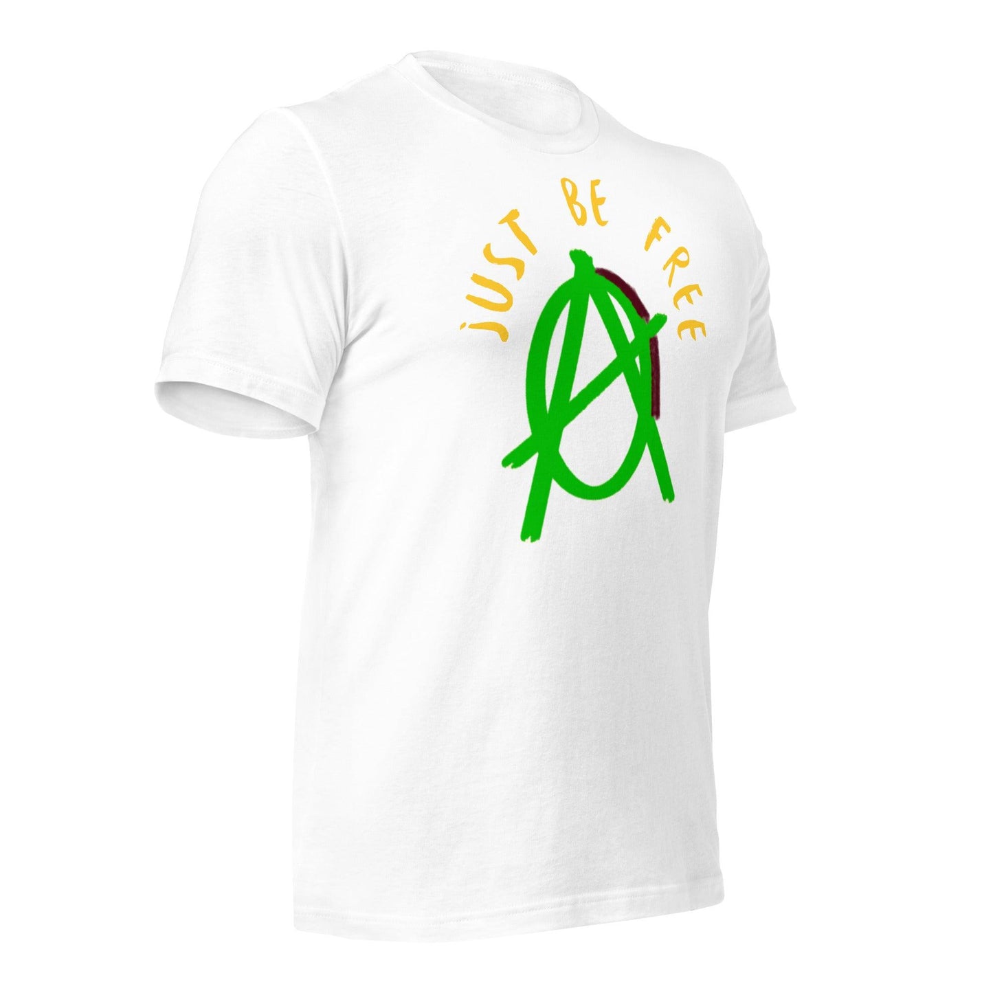 Anarchy Wear "Just Be Free" Green Pastels Unisex t-shirt - AnarchyWear