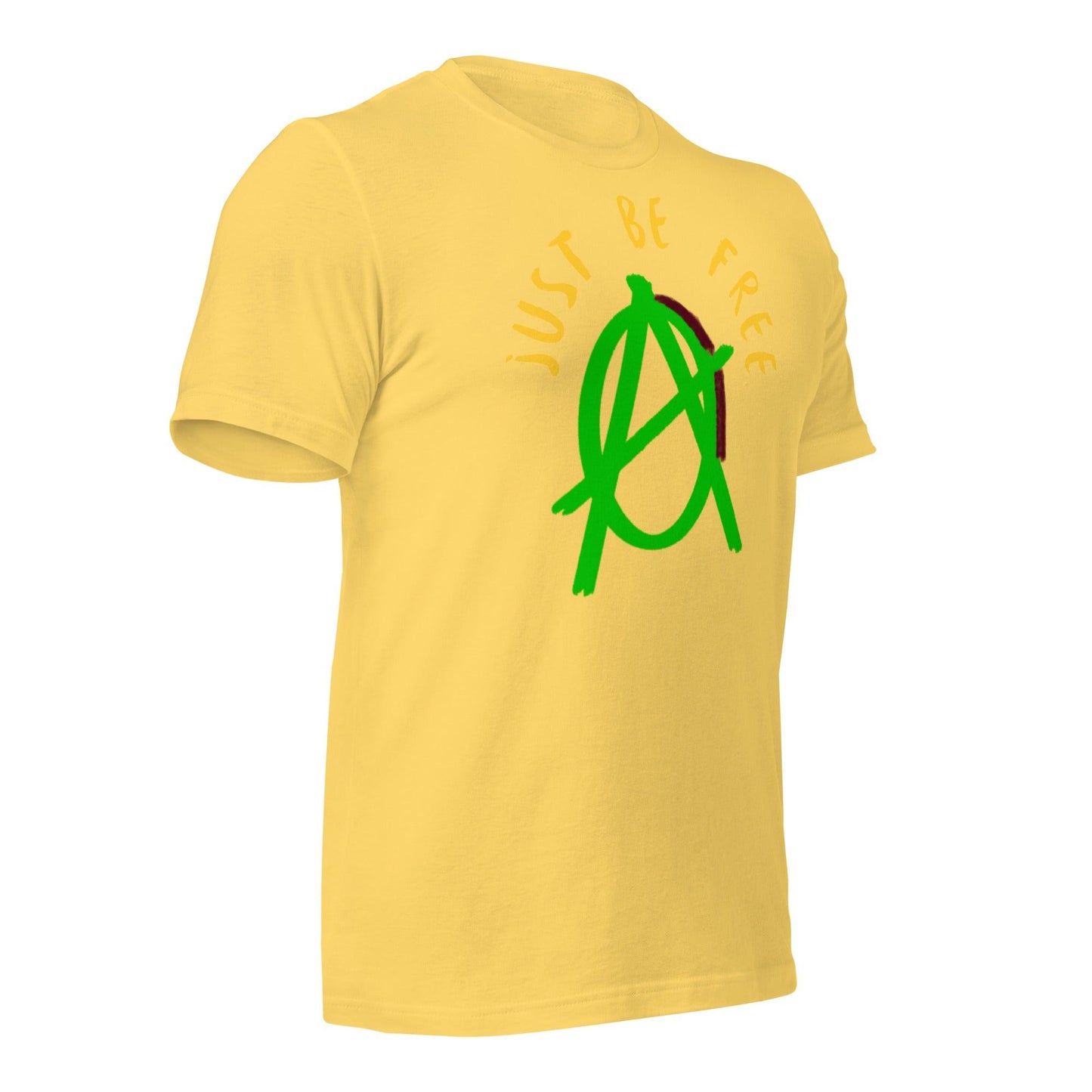 Anarchy Wear "Just Be Free" Green Pastels Unisex t-shirt - AnarchyWear