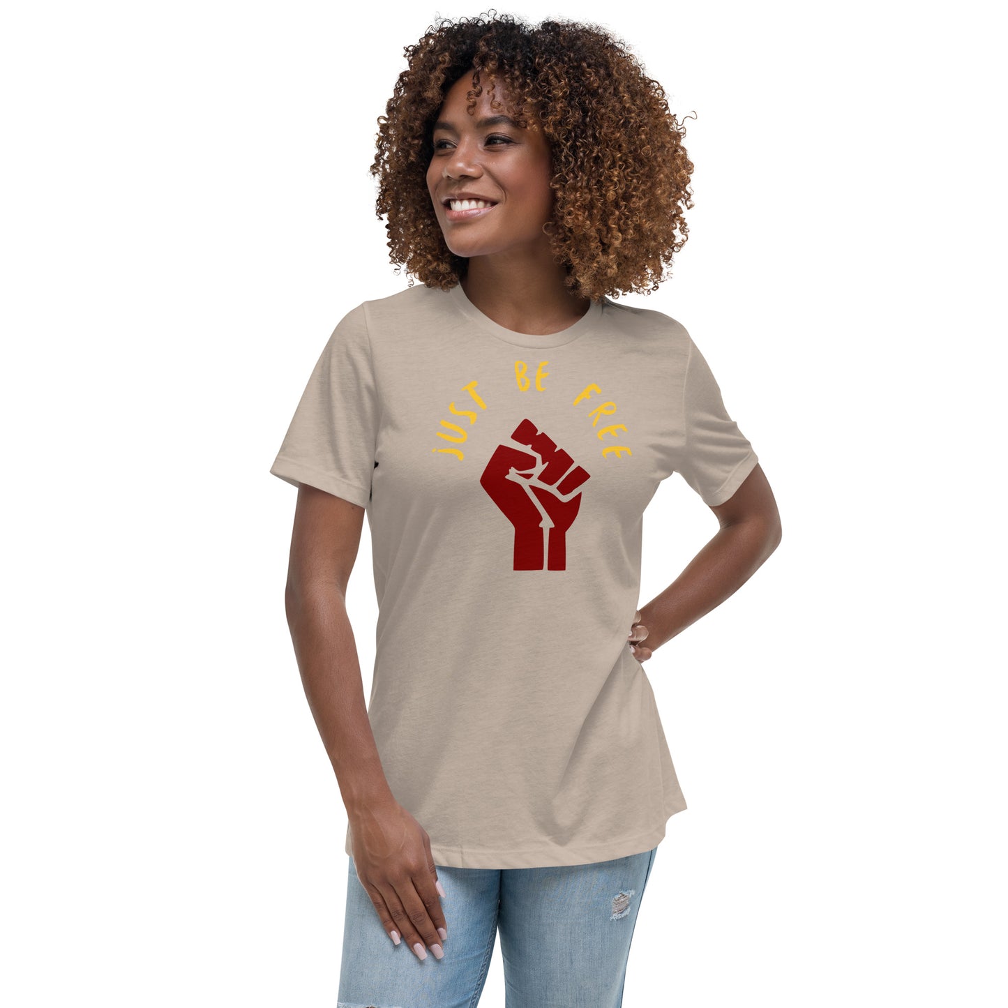 Anarchy Wear "Just Be Free" Unity Women's Relaxed T-Shirt