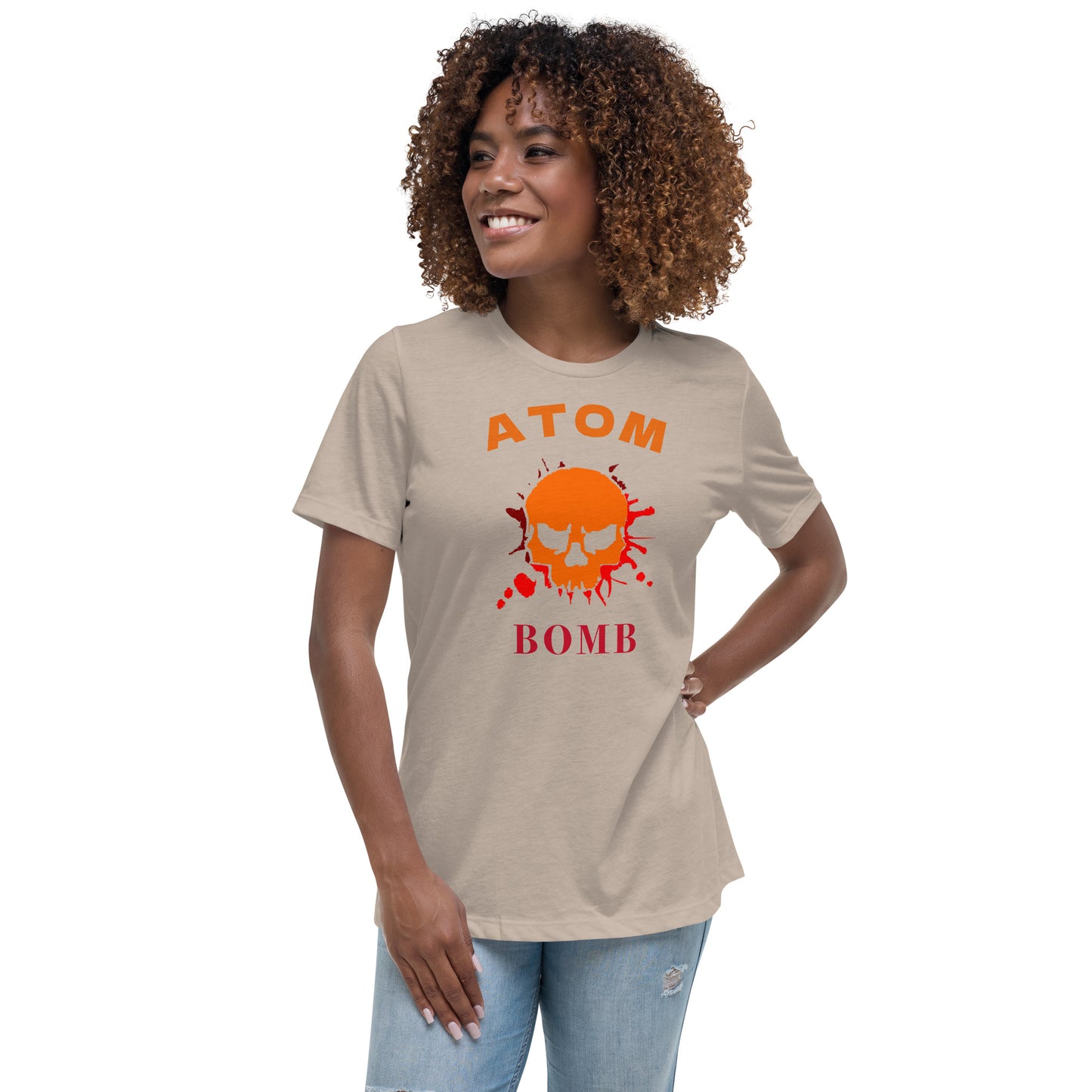 Anarchy Wear "Atom Bomb" By Atom Women's Relaxed T-Shirt