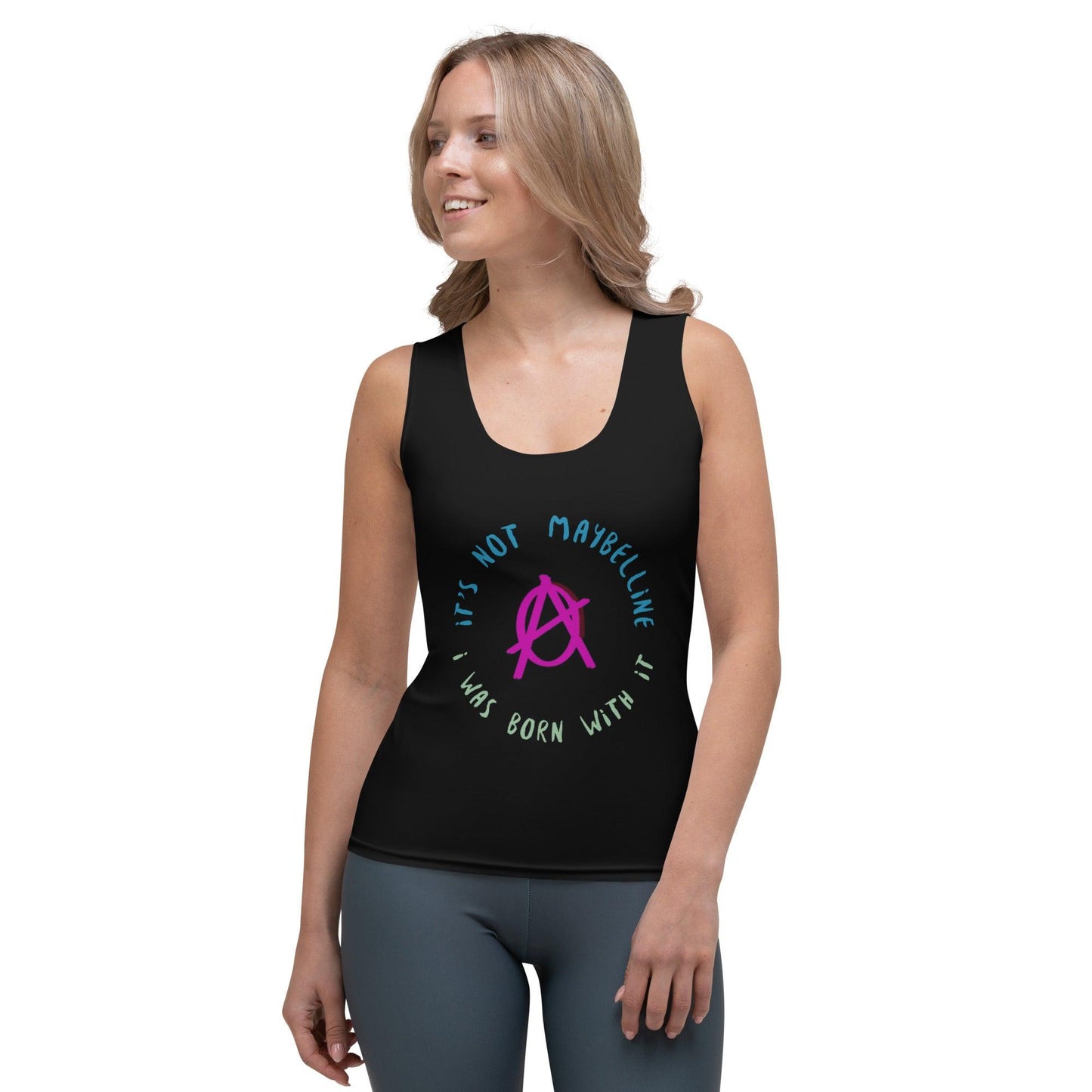 Anarchy Wear Women's "It's Not Maybelline" Tank Top - AnarchyWear
