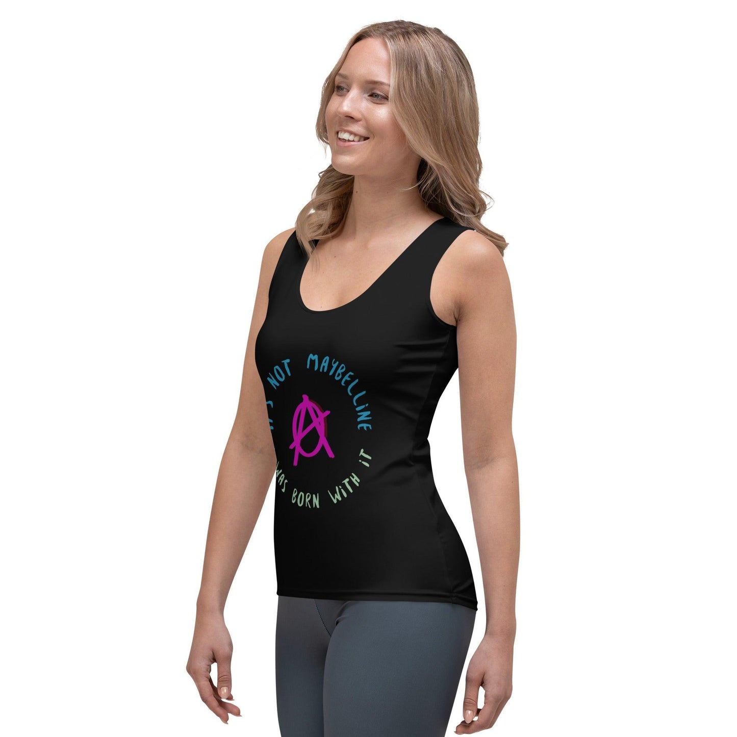 Anarchy Wear Women's "It's Not Maybelline" Tank Top - AnarchyWear