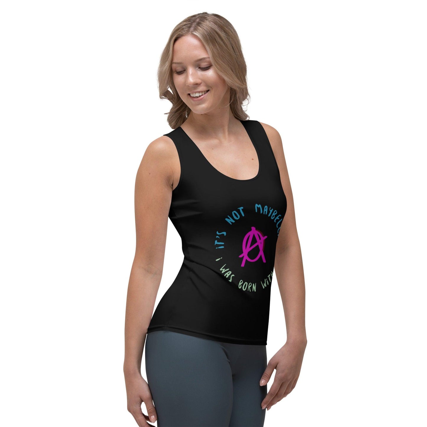 Anarchy Wear Women's "It's Not Maybelline" Tank Top - AnarchyWear