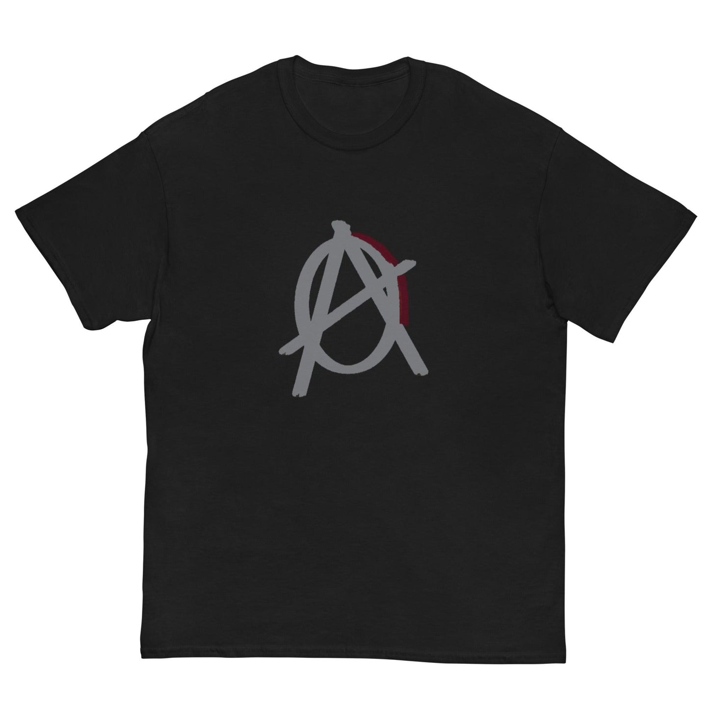 Anarchy Grey Classic tee - AnarchyWear