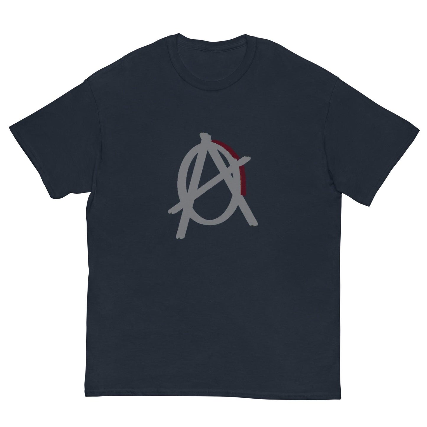 Anarchy Grey Classic tee - AnarchyWear