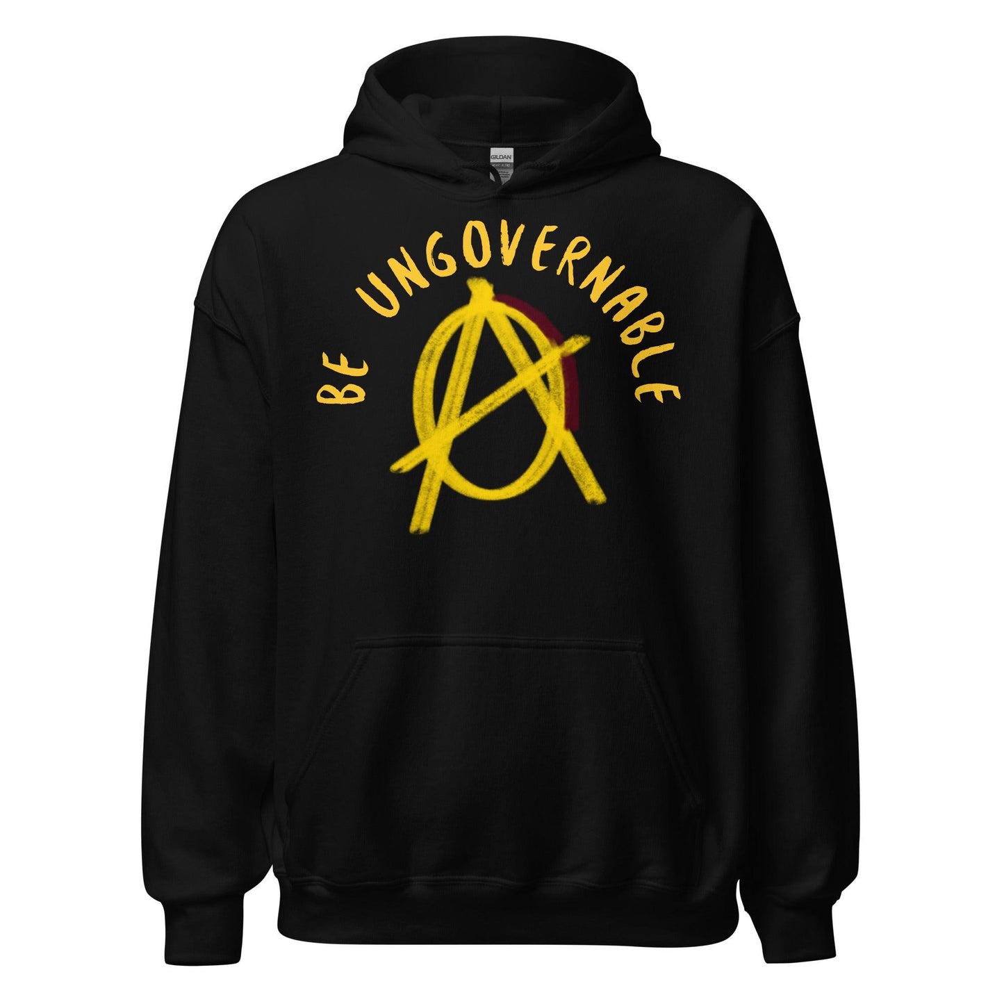 Anarchy Wear Gold "Be Ungovernable" Hoodie - AnarchyWear