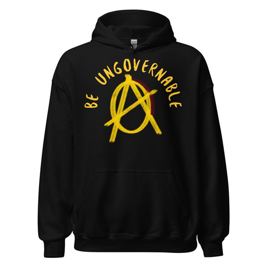 Anarchy Wear Gold "Be Ungovernable" Hoodie - AnarchyWear