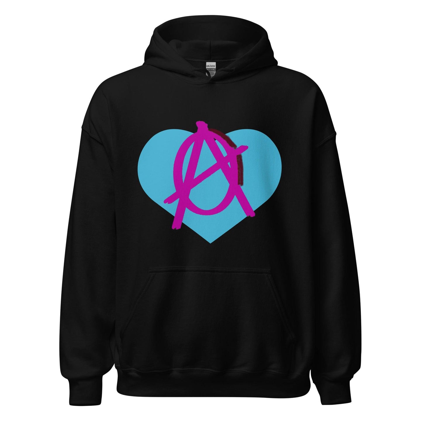 Anarchy Wear Pink Love Hoodie - AnarchyWear