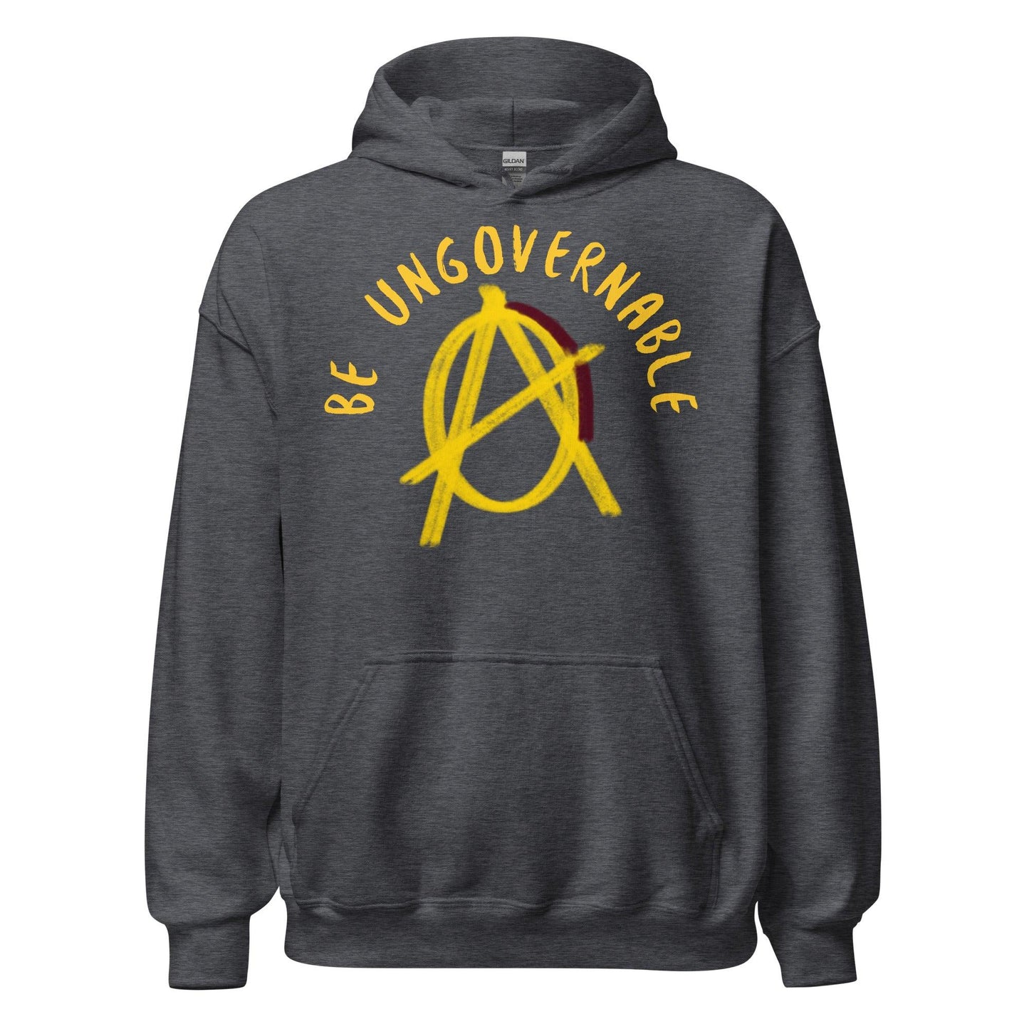 Anarchy Wear Gold "Be Ungovernable" Hoodie - AnarchyWear