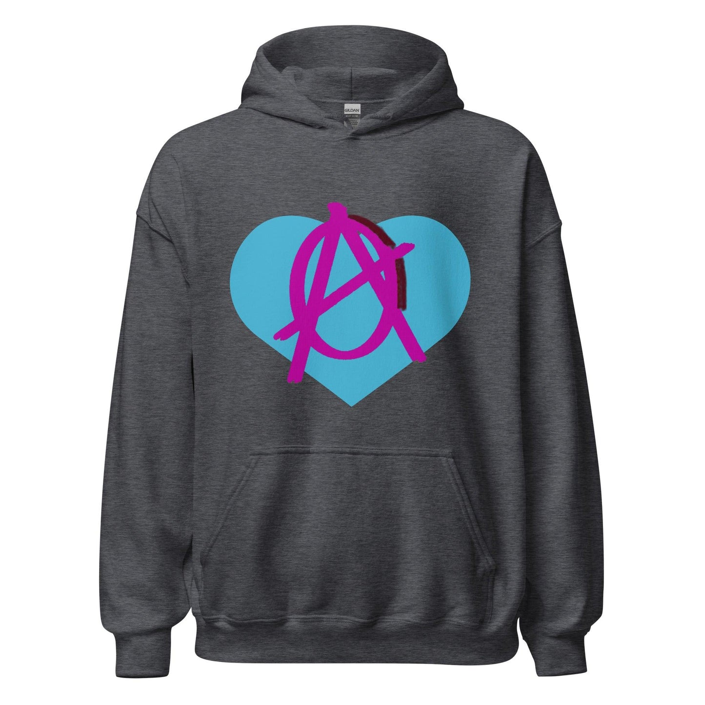 Anarchy Wear Pink Love Hoodie - AnarchyWear
