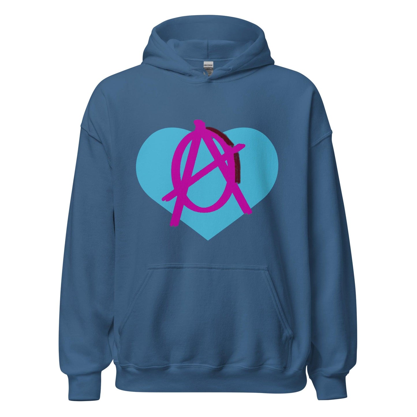 Anarchy Wear Pink Love Hoodie - AnarchyWear