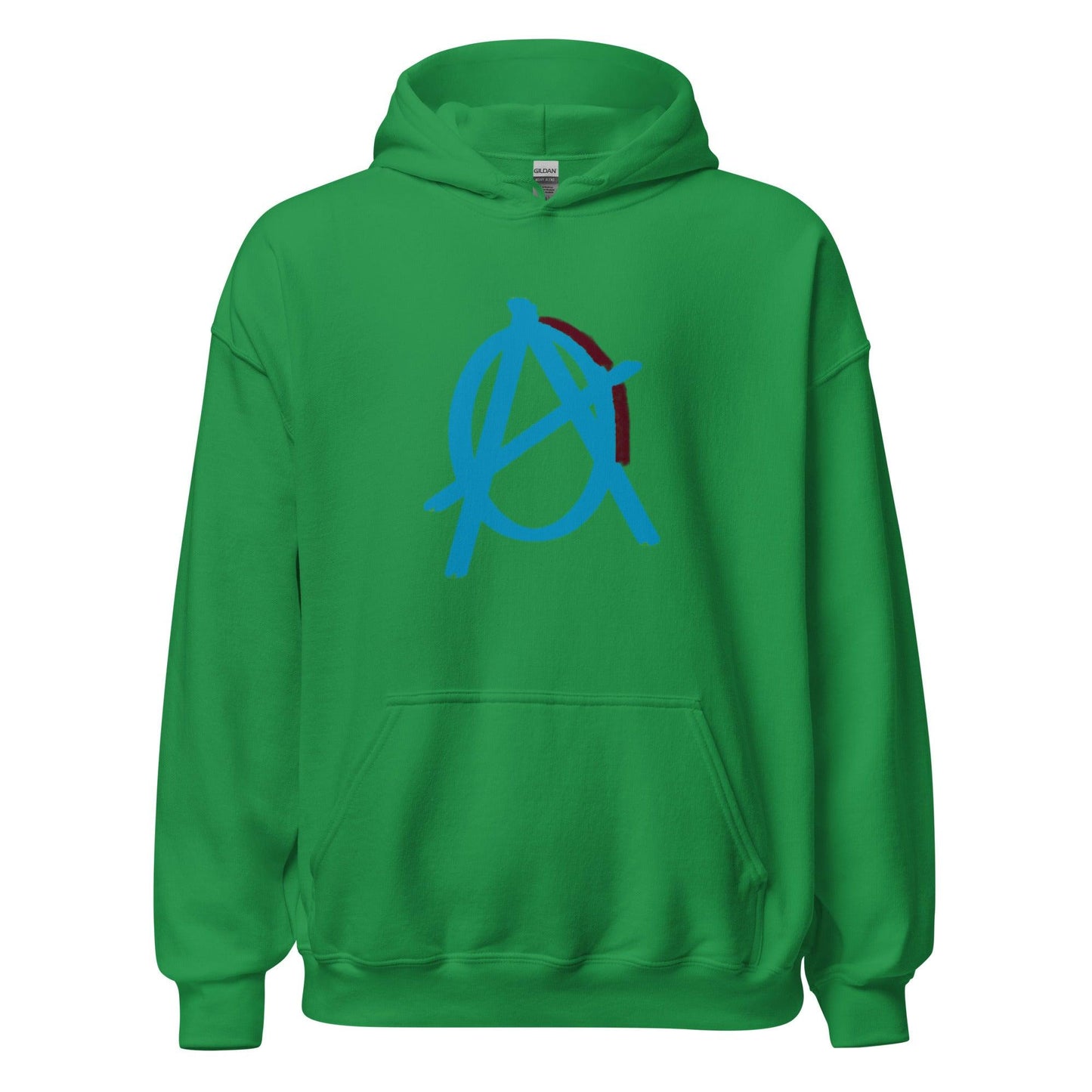 Anarchy Wear Blue Hoodie - AnarchyWear